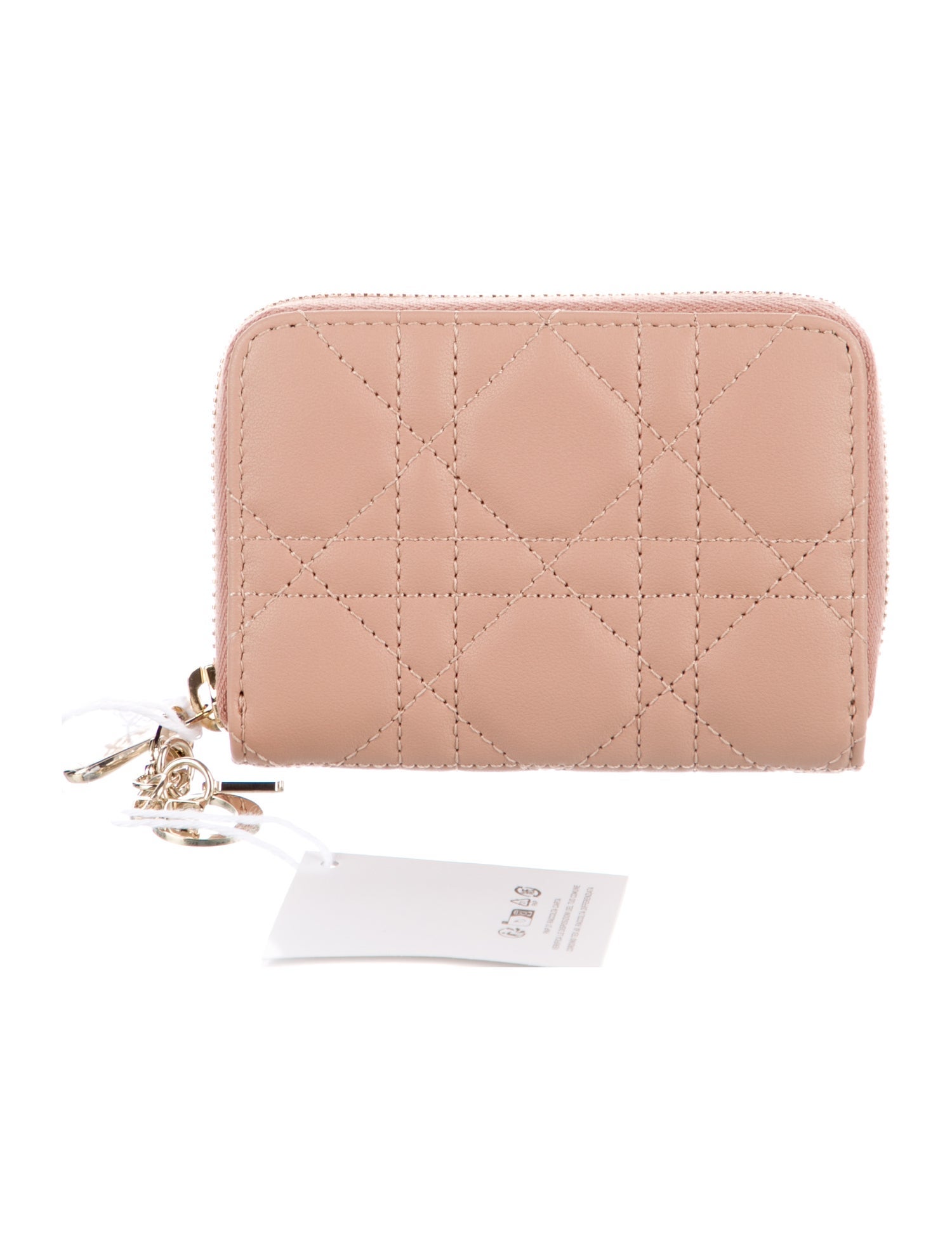 Christian Dior 2023 Cannage Pattern Wallet w/ Tags