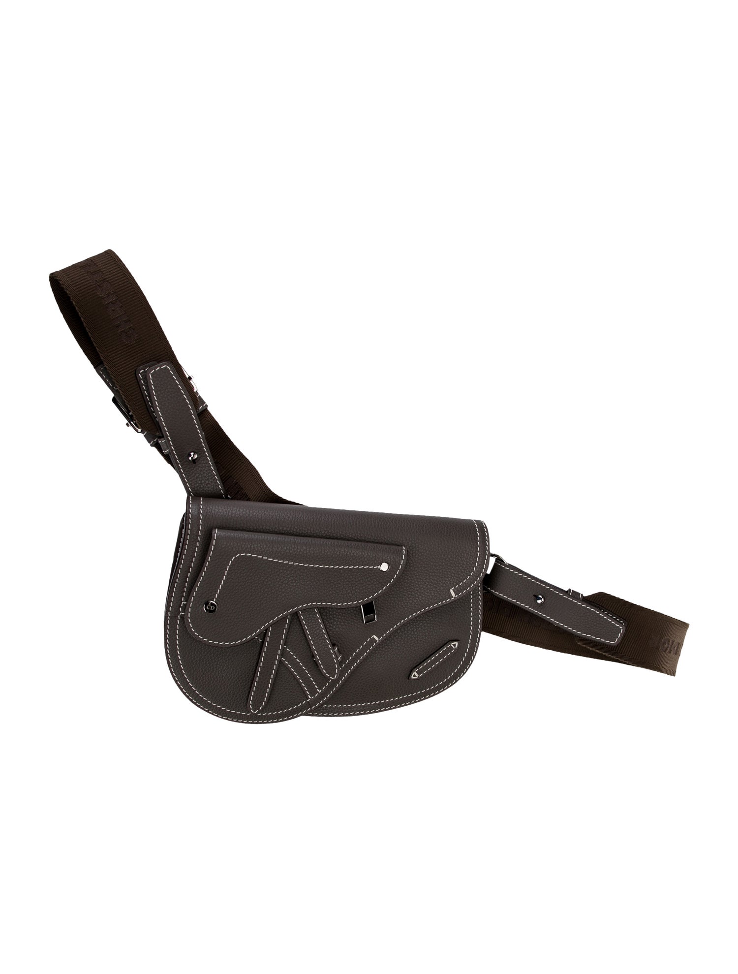 DIOR MEN Leather Belt Bag