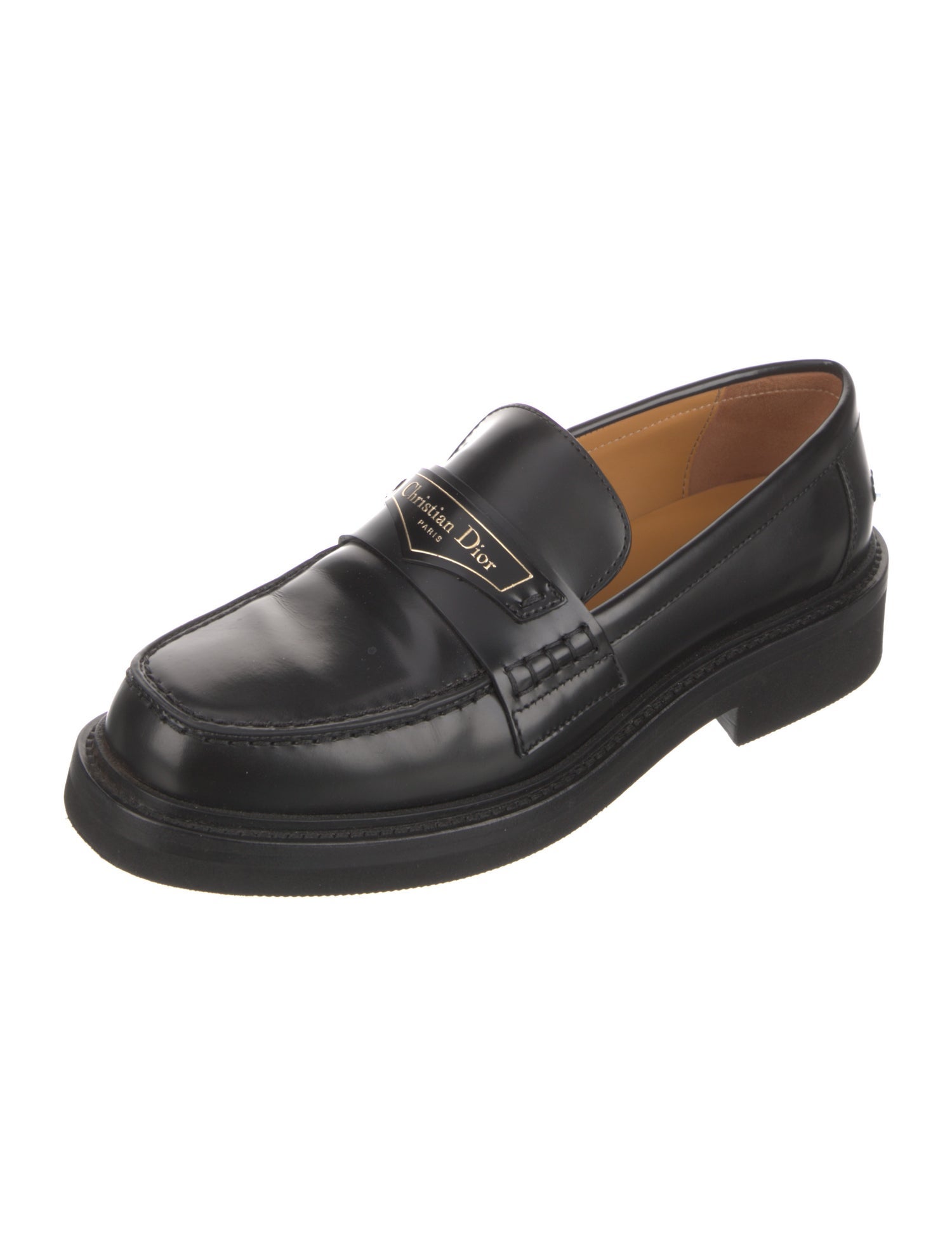 Christian Dior Boy Leather Loafers