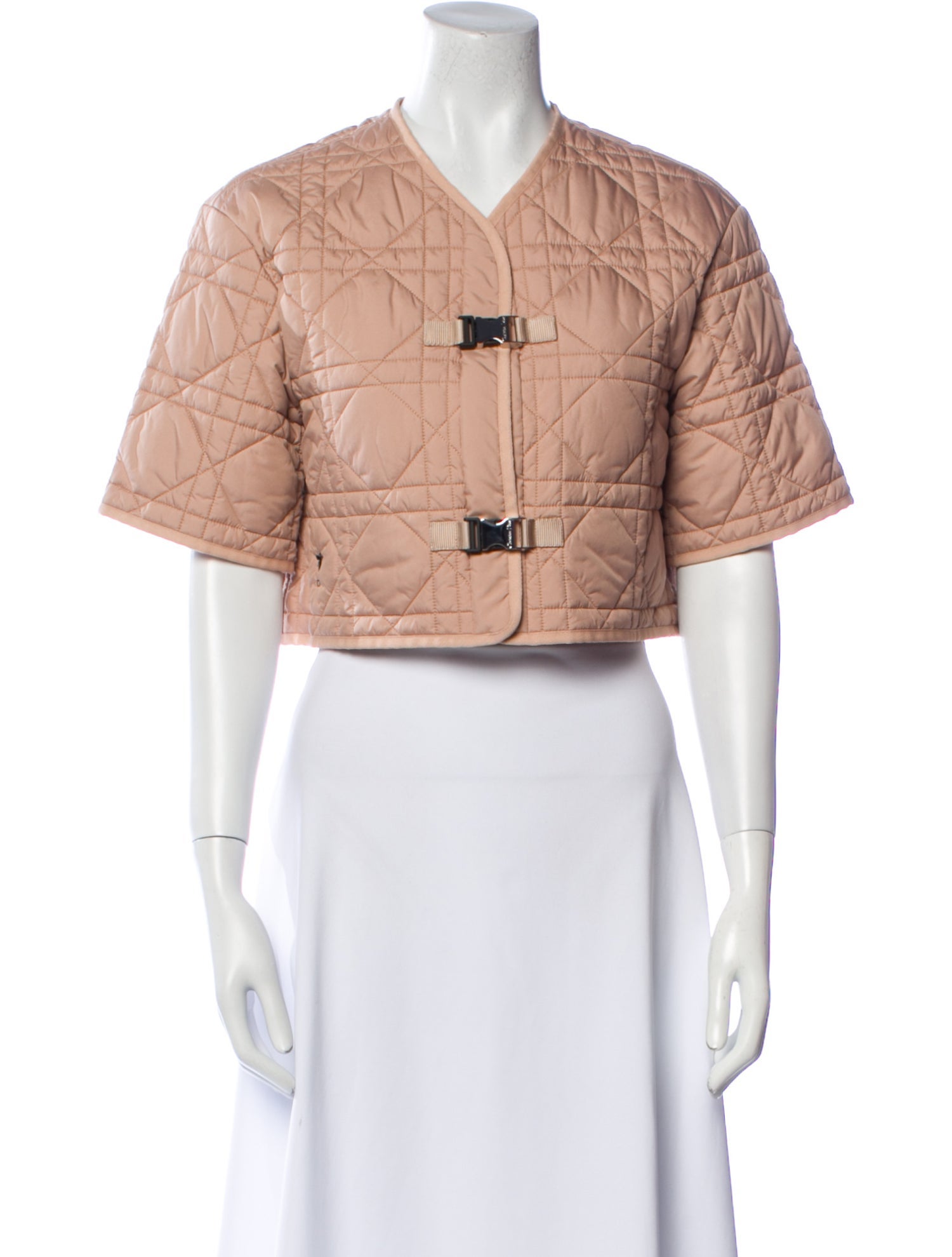 Christian Dior Plaid Print Bolero