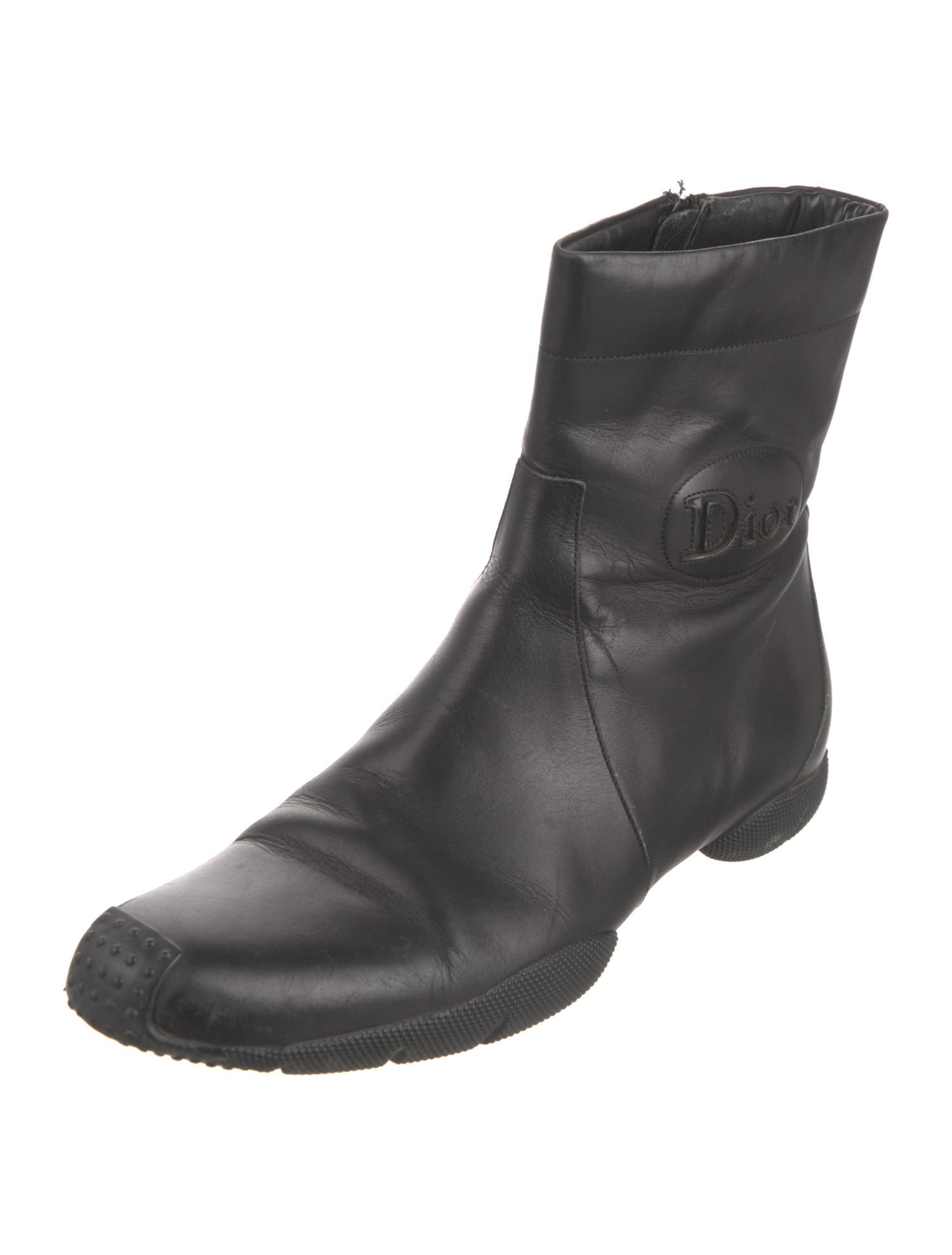 Christian Dior Leather Boots