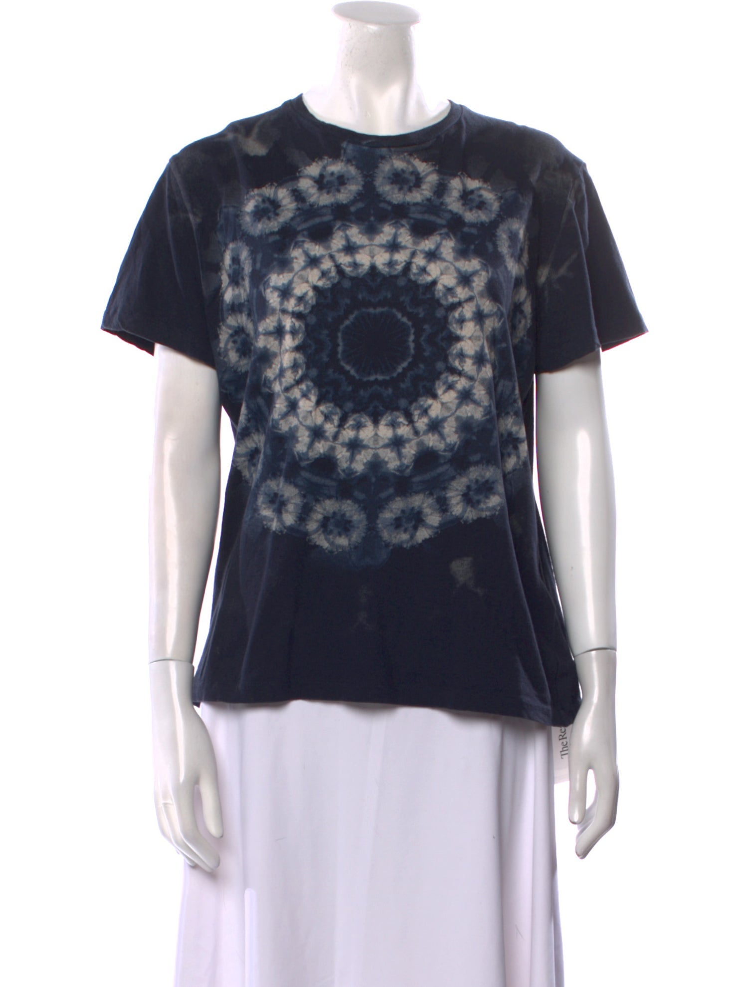 Christian Dior Tie-Dye Print Crew Neck T-Shirt