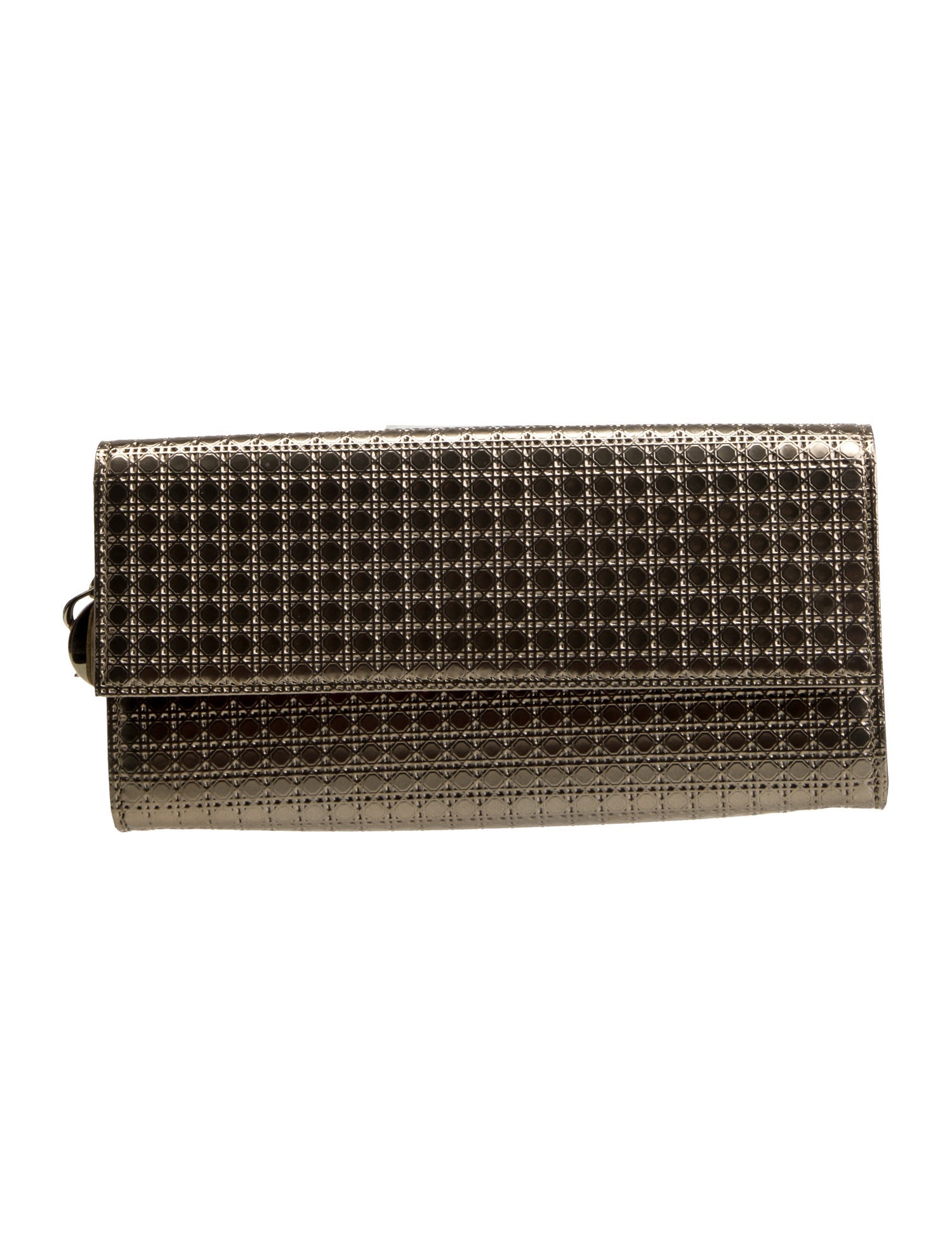 Christian Dior Cannage Wallet on Chain