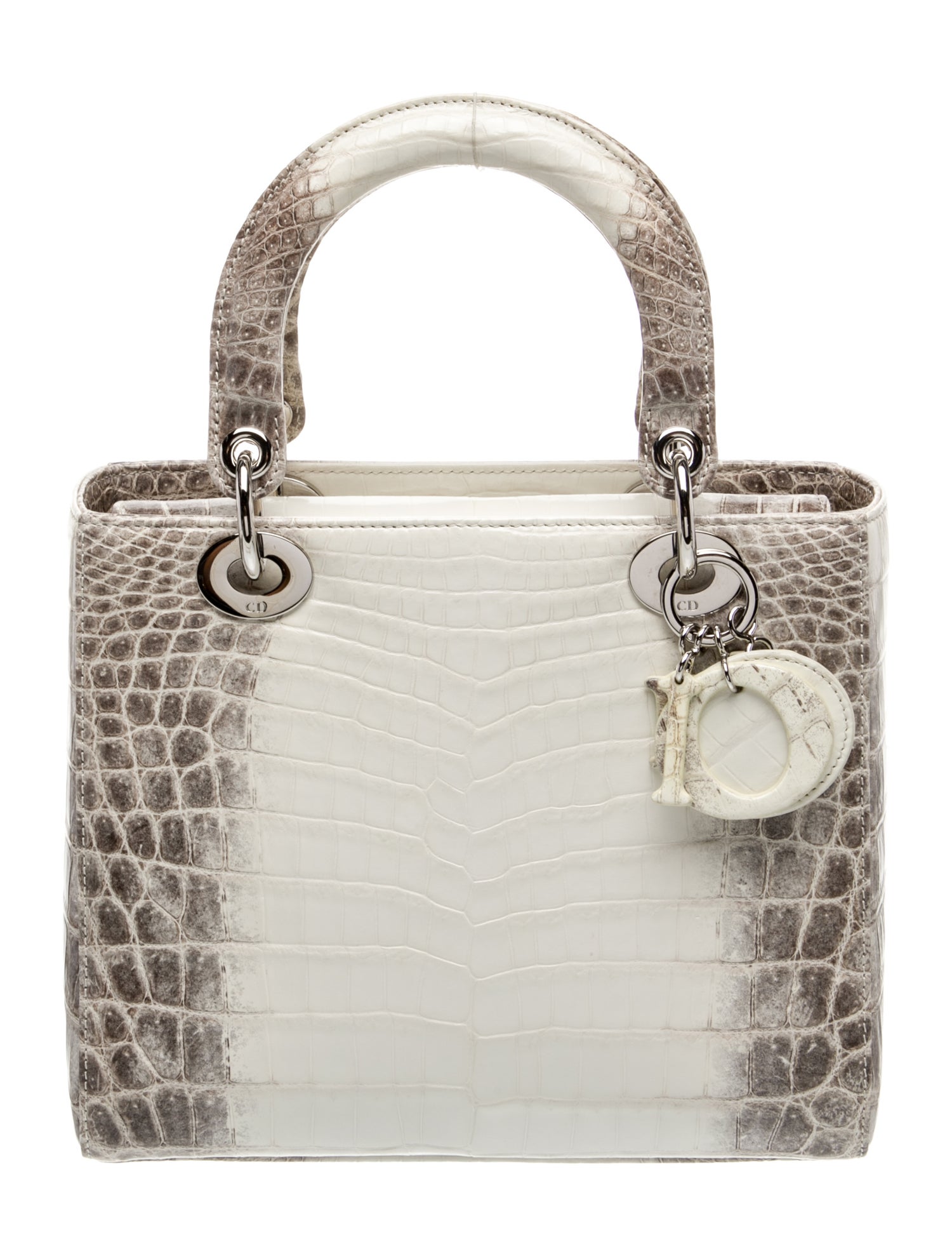 Christian Dior Himalayan Crocodile Lady Dior Medium