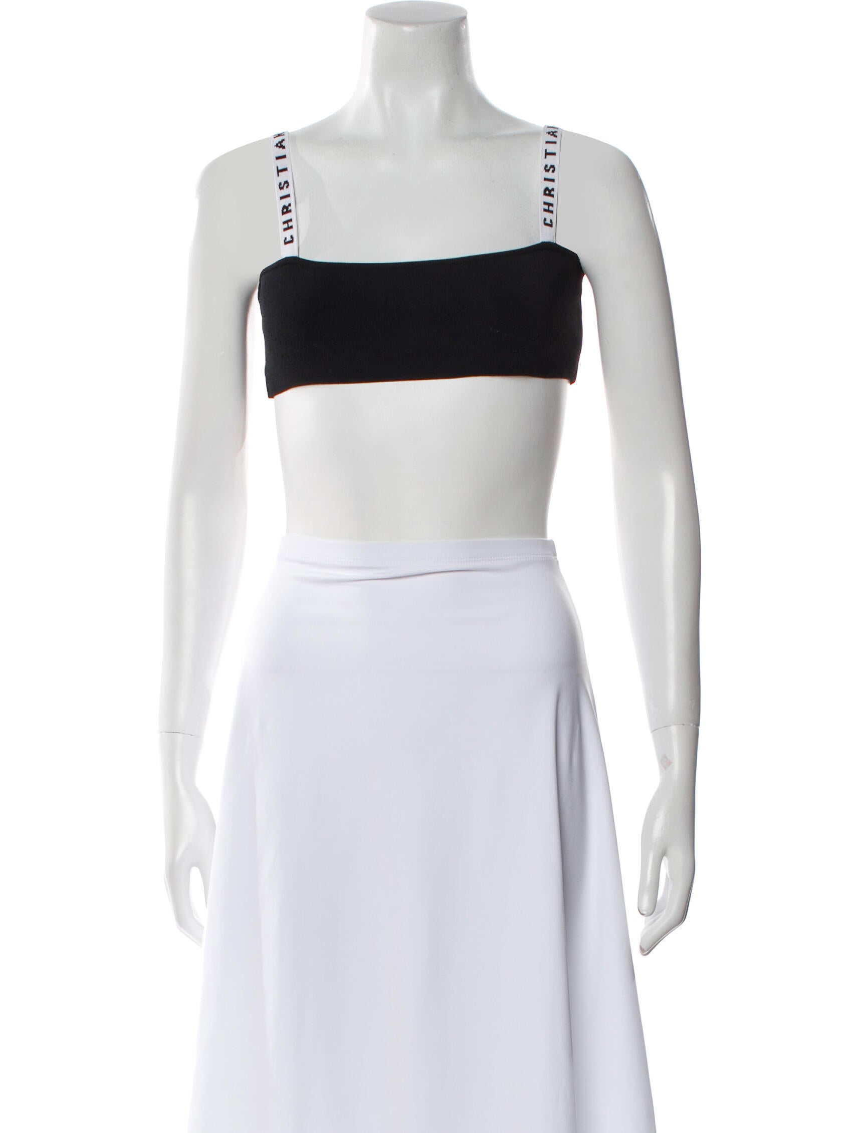 Christian Dior 2018 Square Neckline Crop Top