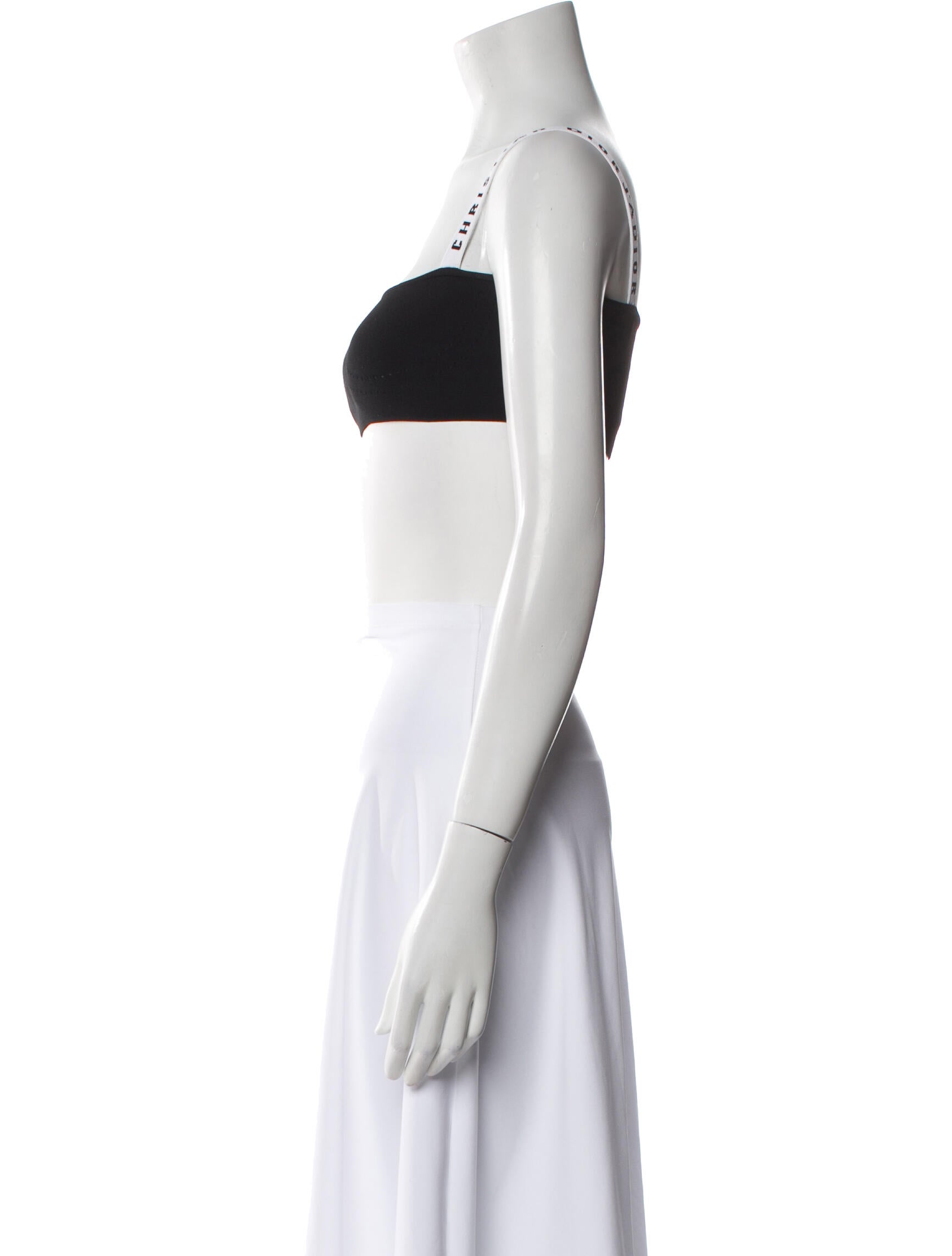 Christian Dior 2018 Square Neckline Crop Top