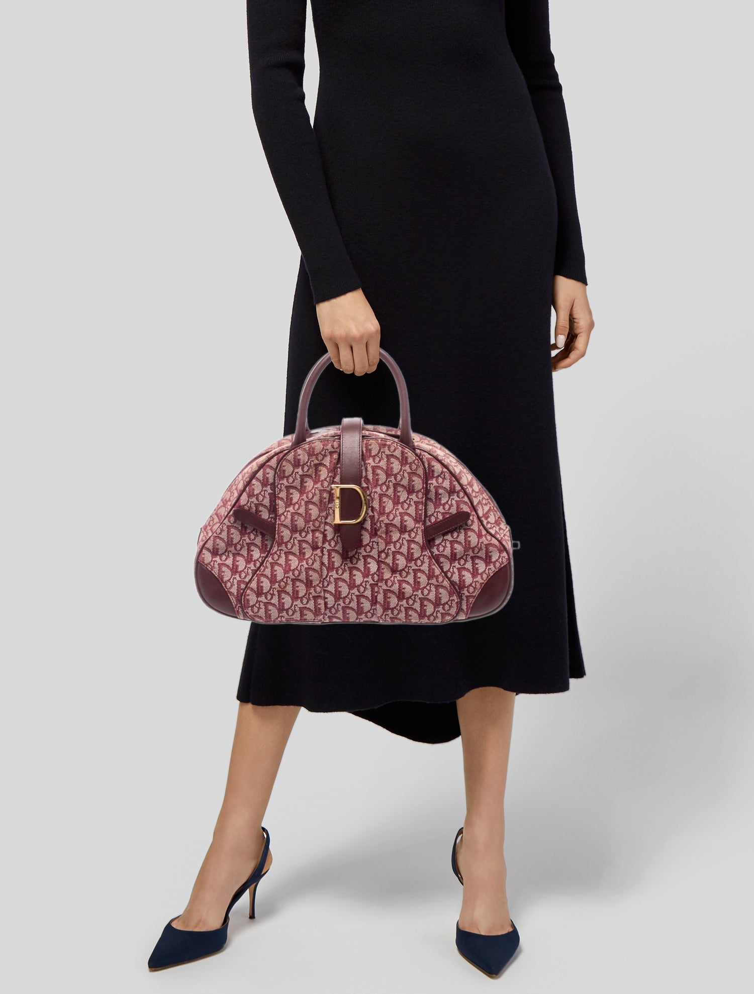 Christian Dior Diorissimo Vintage Double Saddle Vintage