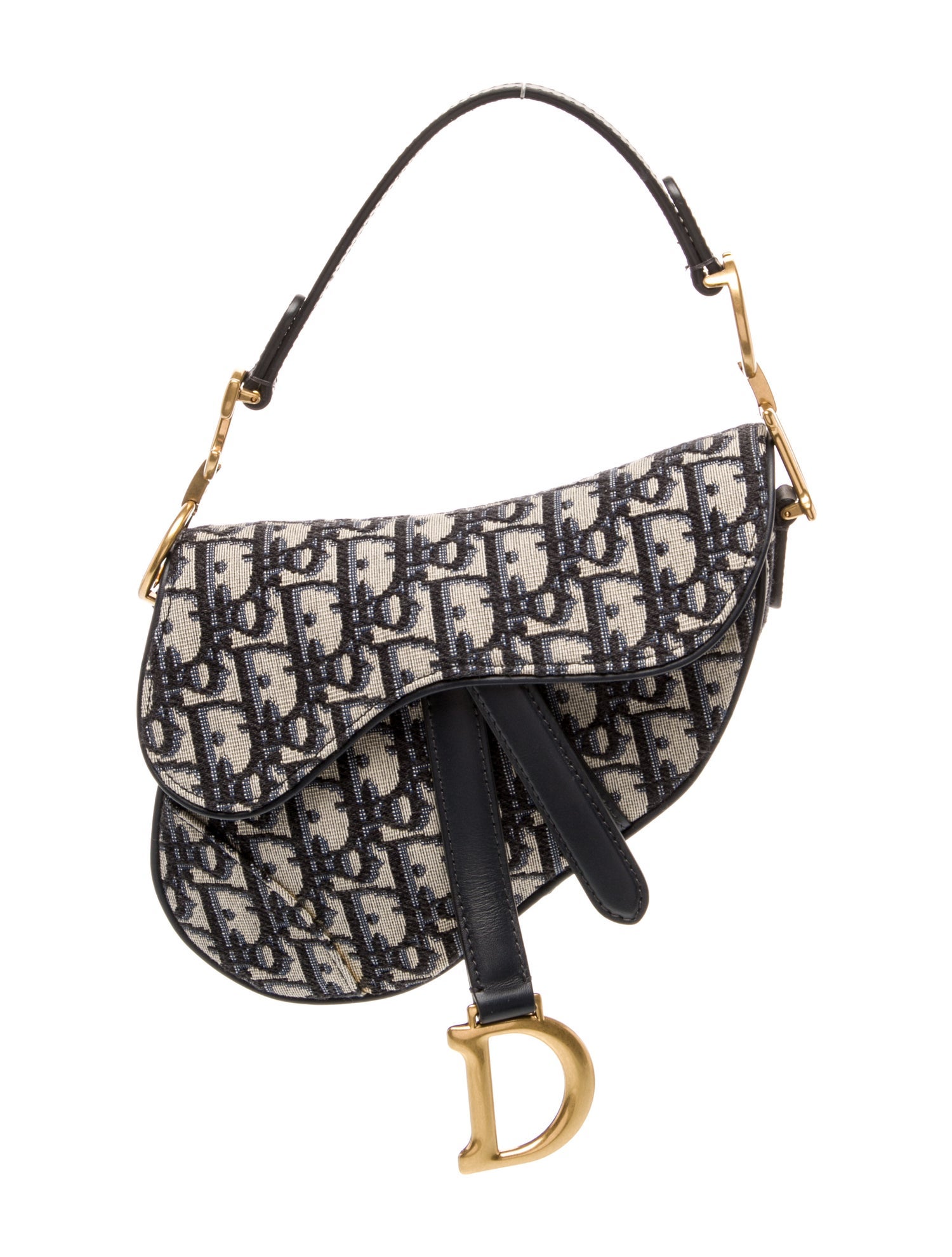 Christian Dior Oblique Jacquard Shoulder Bag