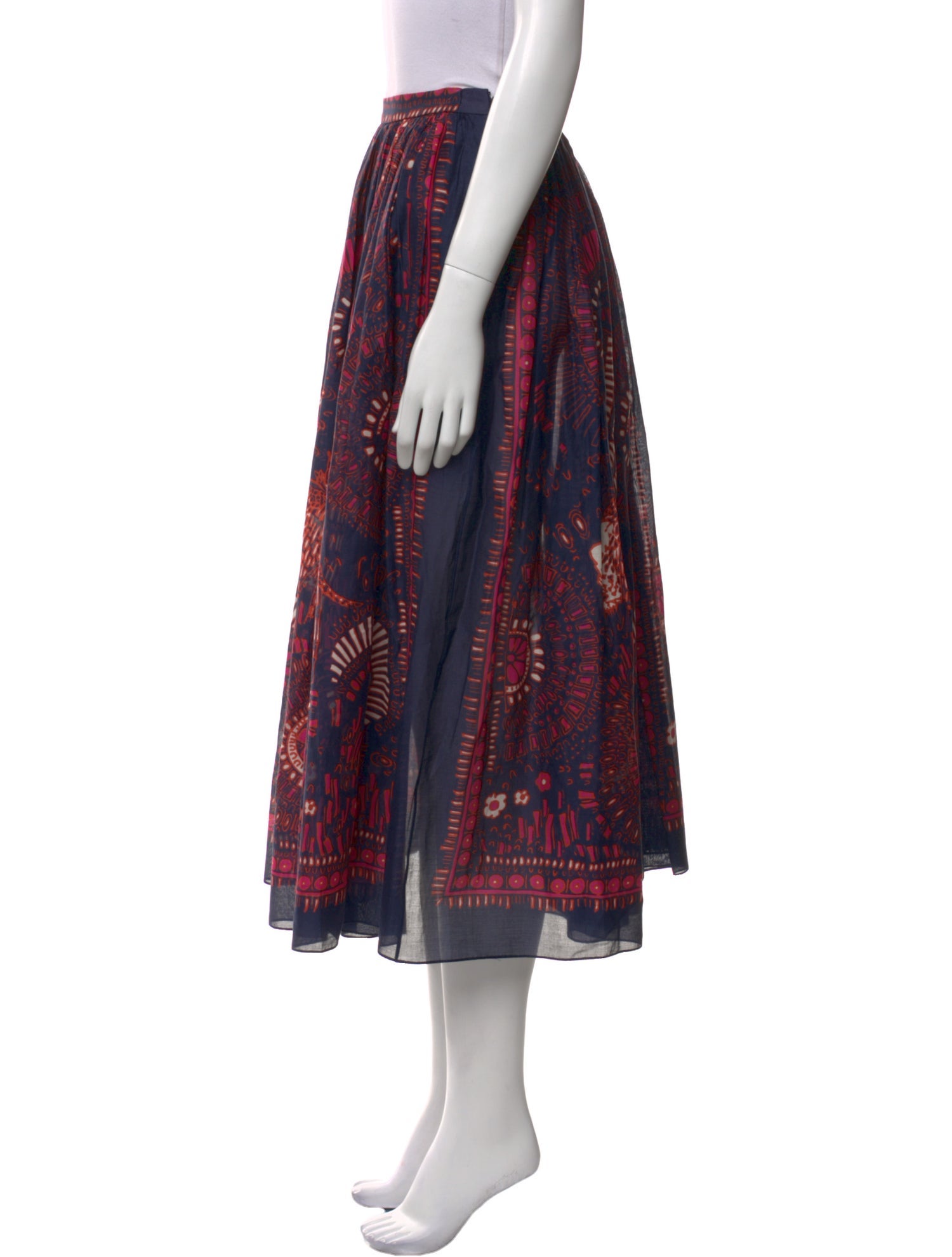 Christian Dior Printed Midi Length Skirt