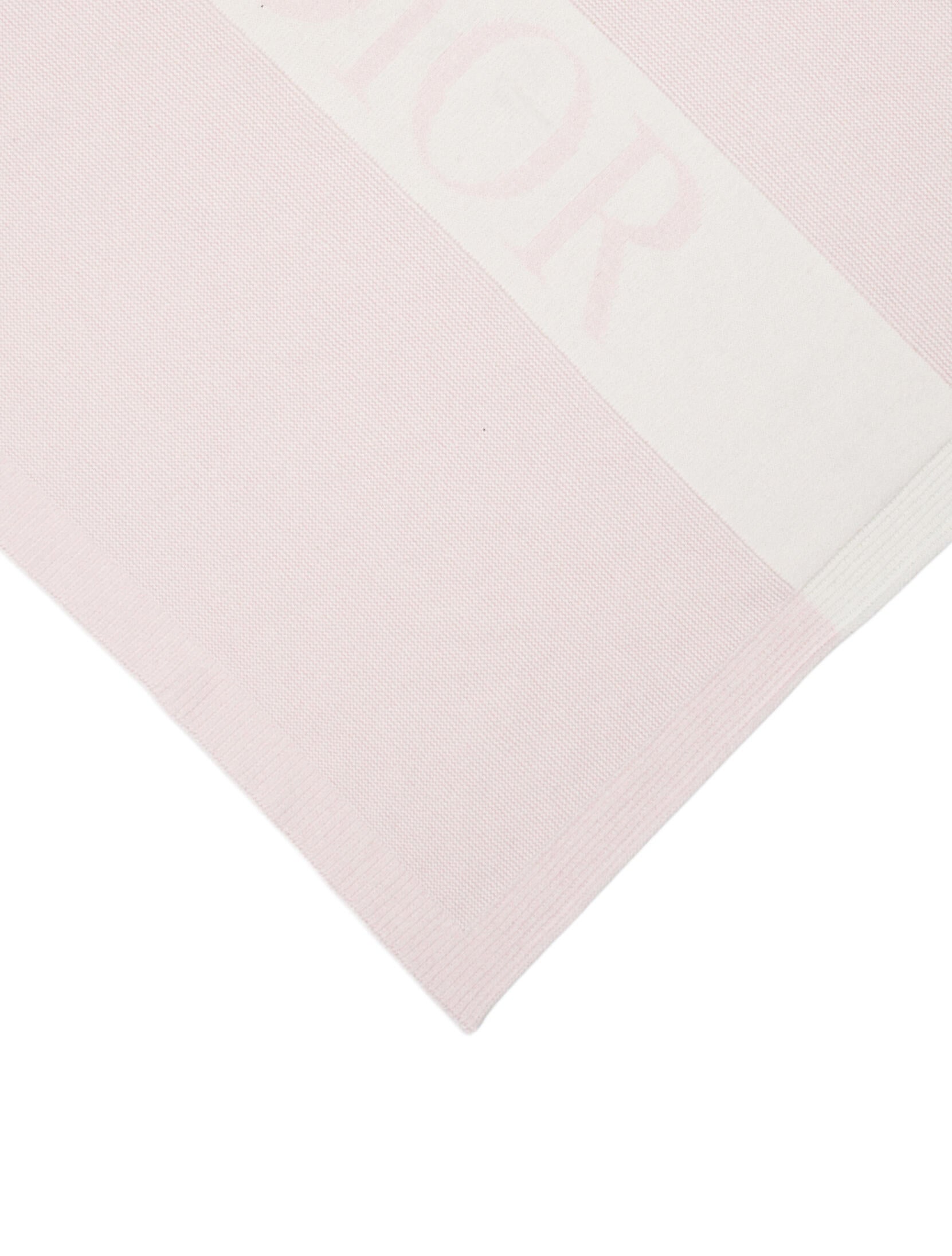 Baby Dior Dior Kids Wool Cashmere Blend Knit Blanket