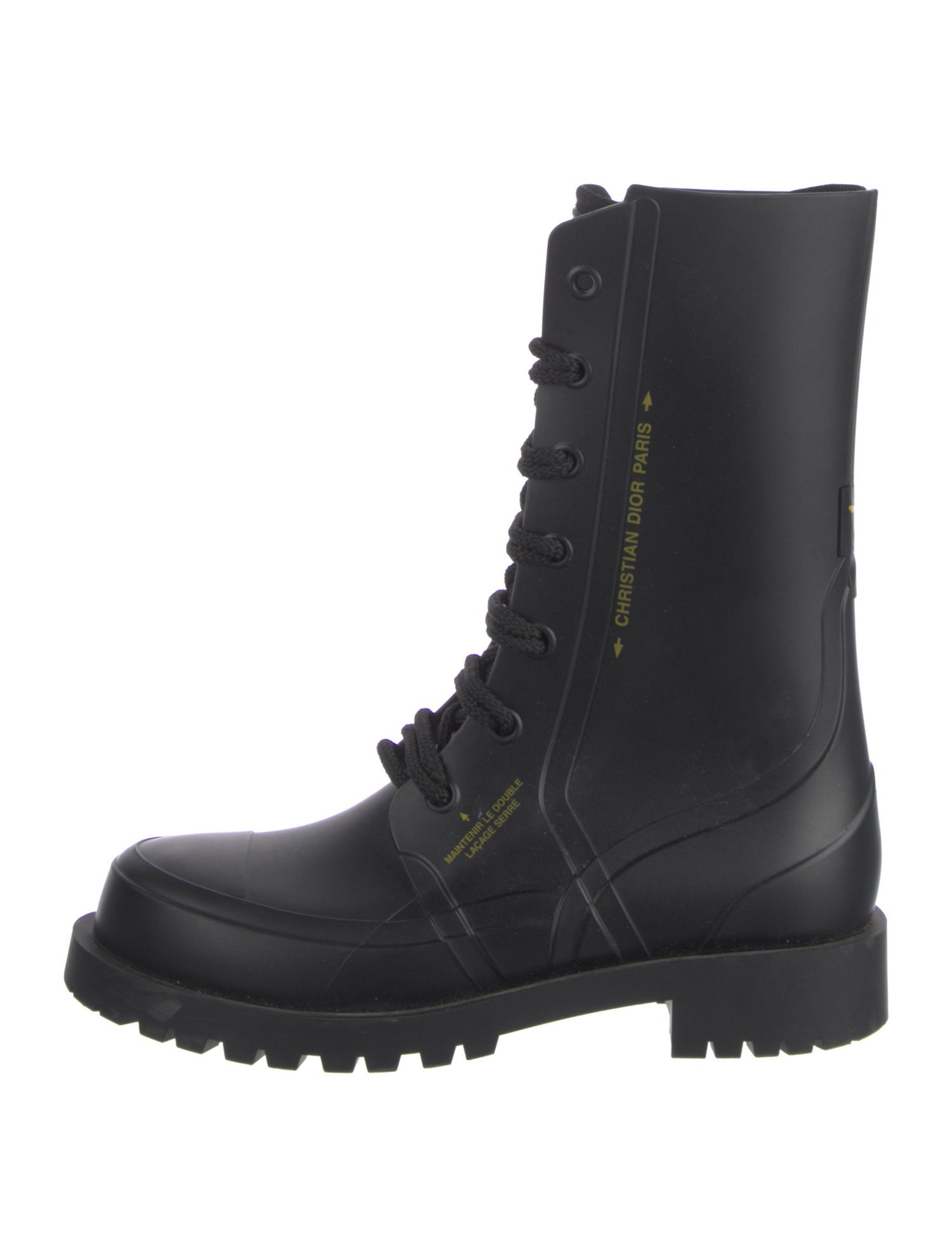 Christian Dior Rubber Rain Boots