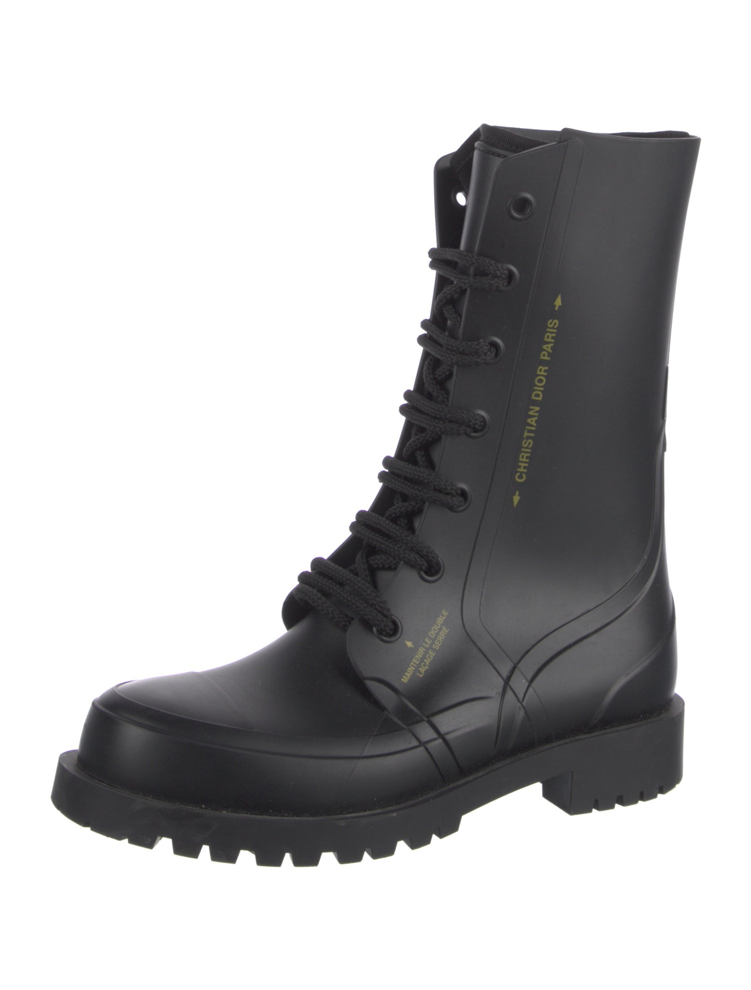 Christian Dior Rubber Rain Boots