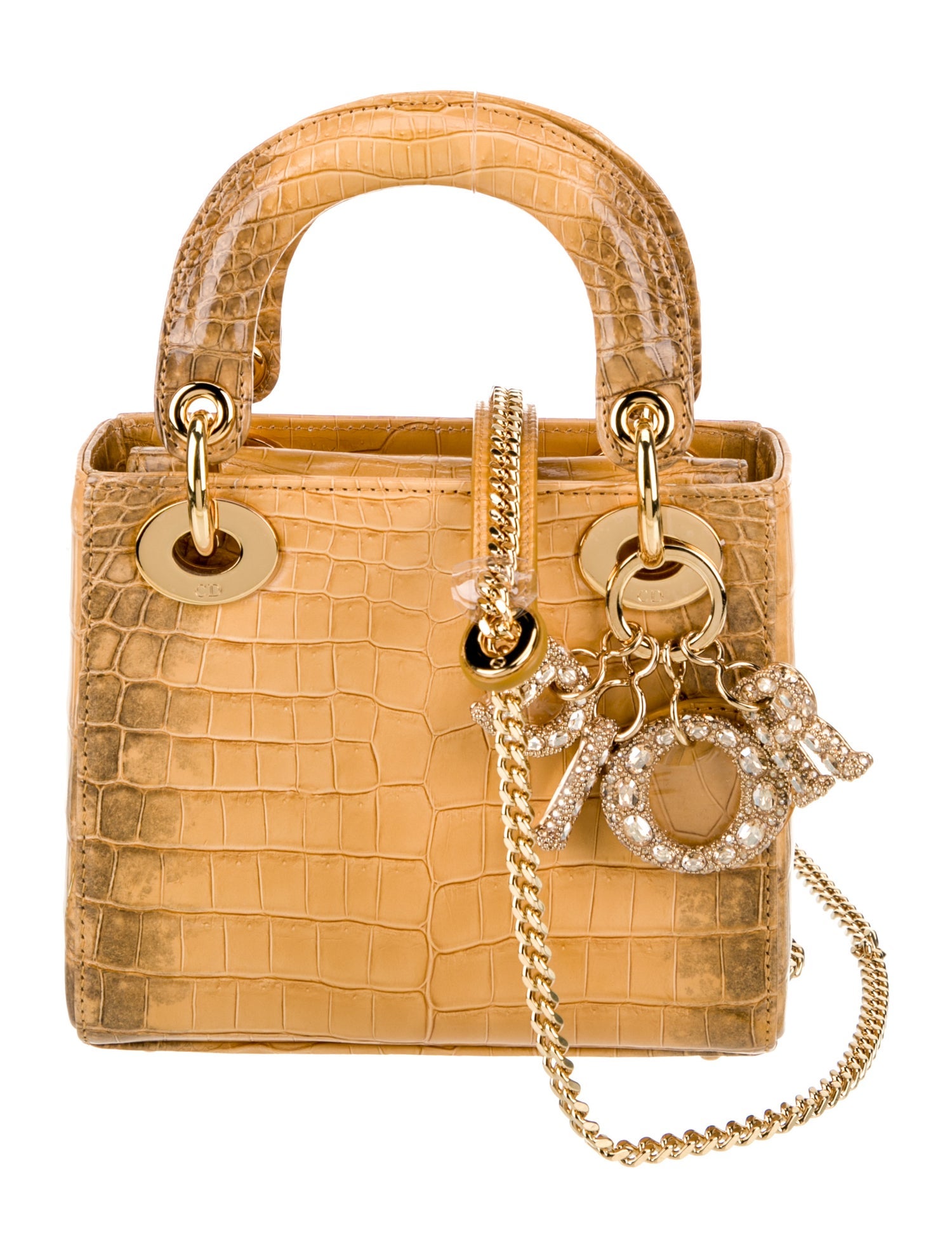 Christian Dior Crocodile Lady Dior Mini 2023