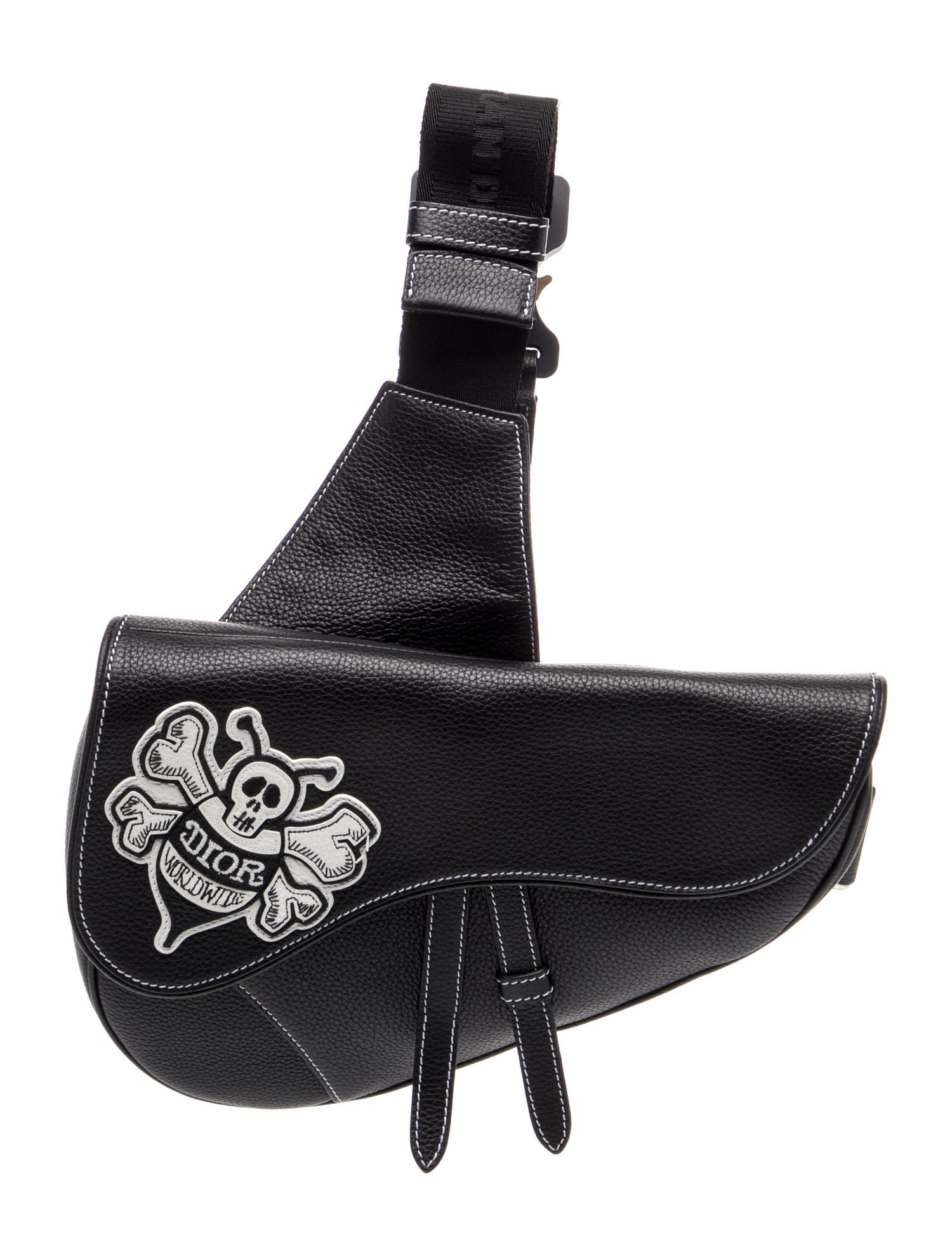 Christian Dior Leather Saddle
