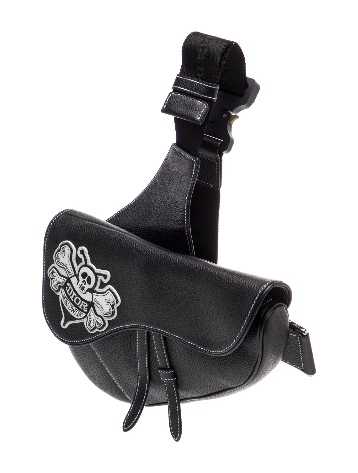 Christian Dior Leather Saddle