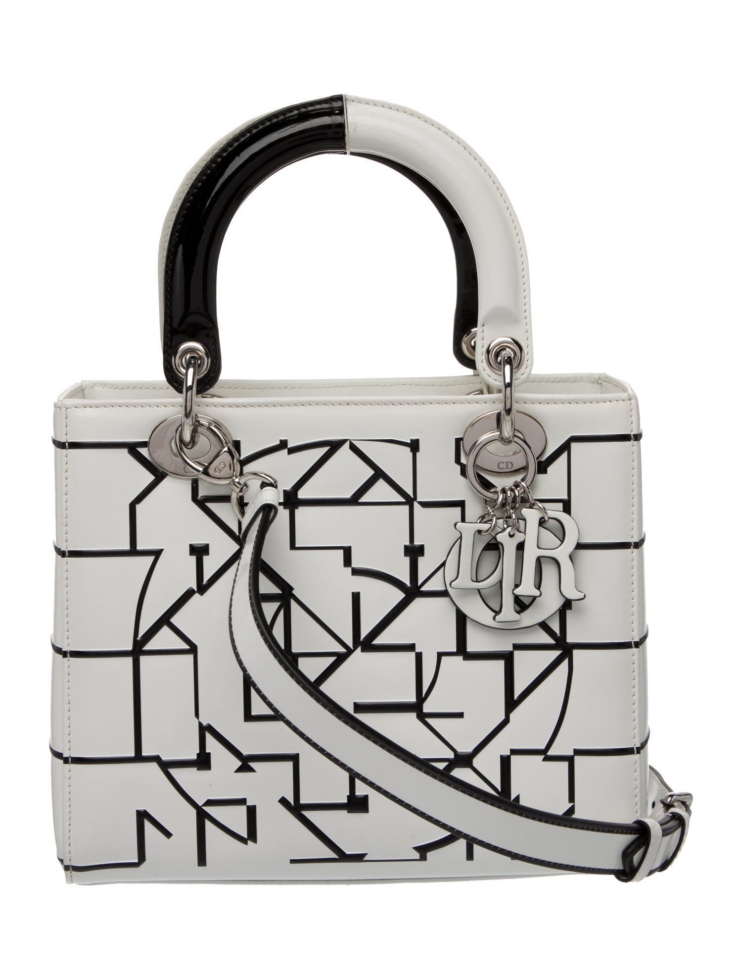 Christian Dior Leather Lady Dior Medium