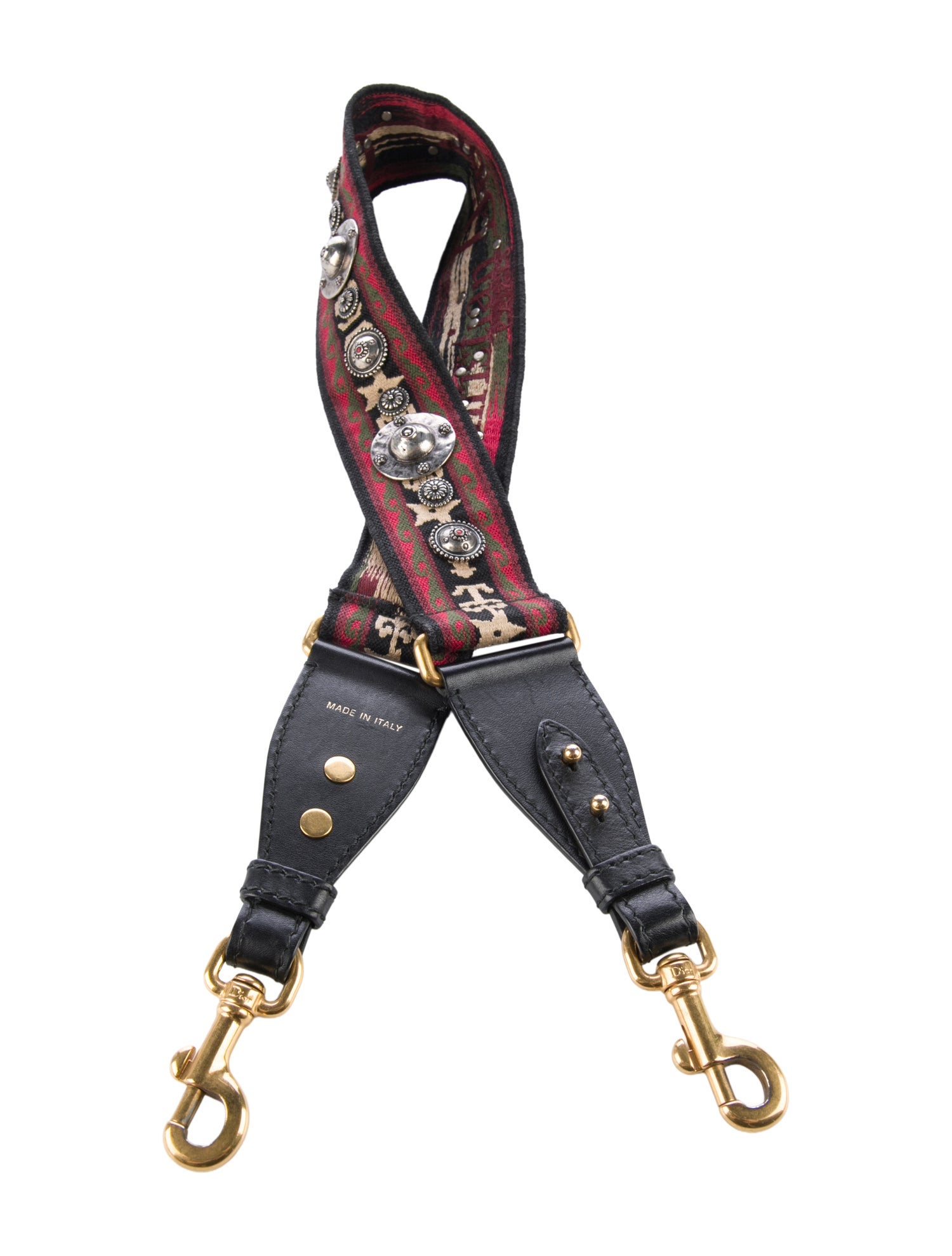 Christian Dior Pattern Print Bag Strap