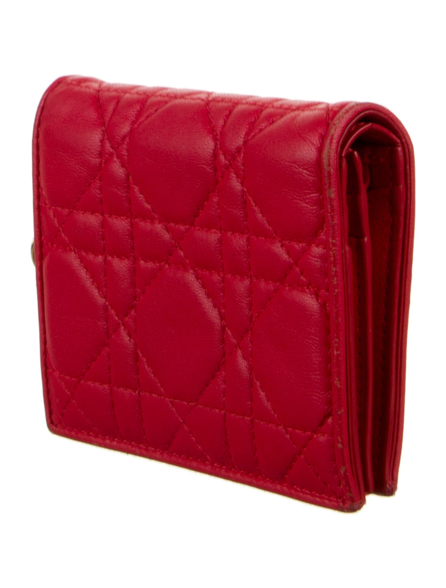 Christian Dior 2018 Lady Dior Compact Wallet