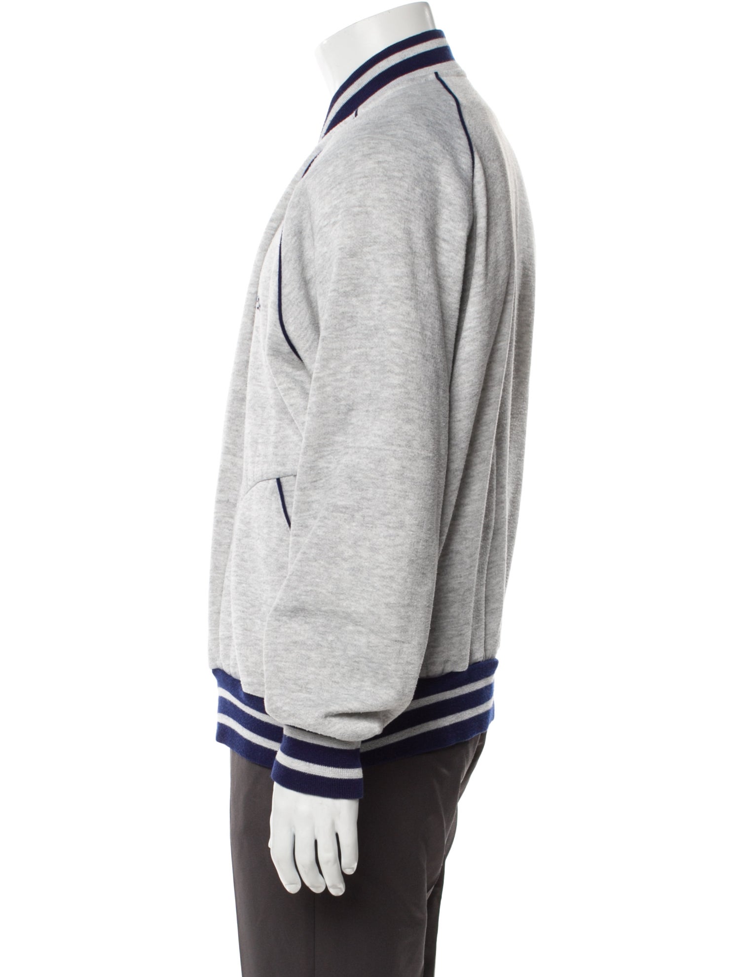 Christian Dior Monsieur Striped Bomber Jacket