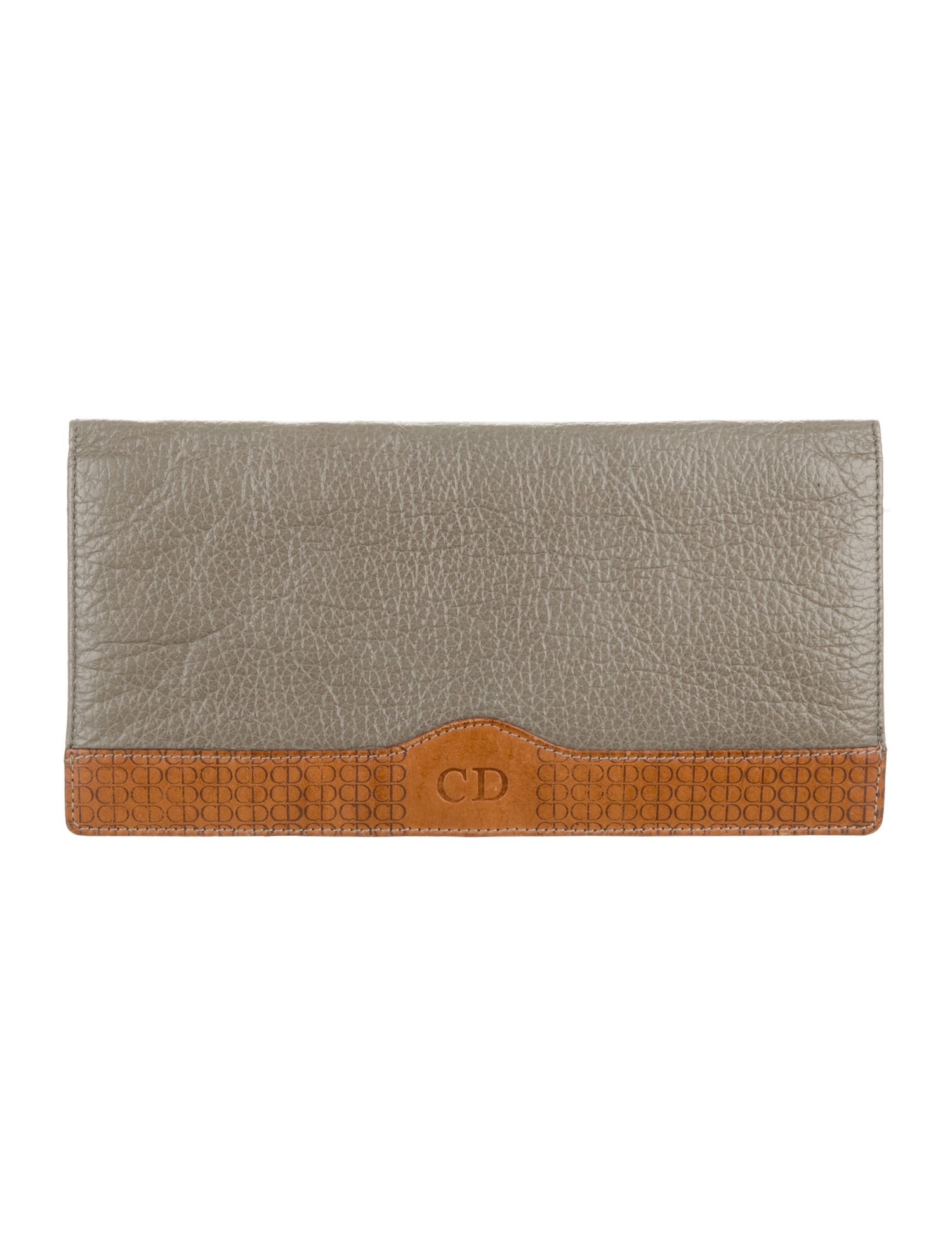 Christian Dior Vintage Signature Logo Wallet