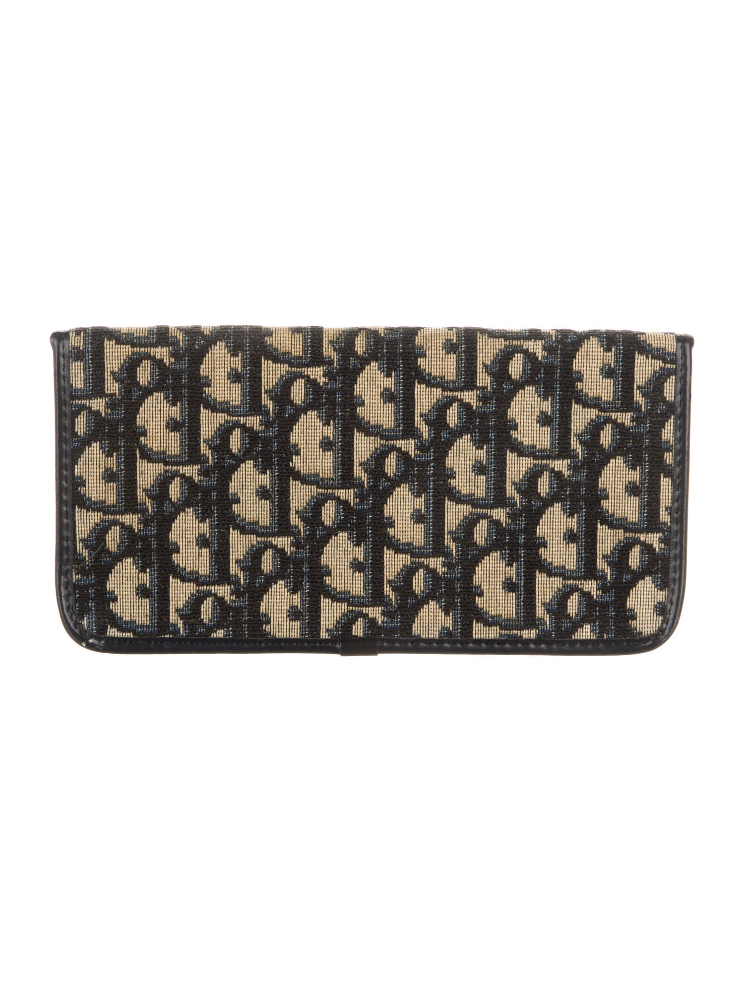 Christian Dior Vintage Diorissimo Pattern Wallet