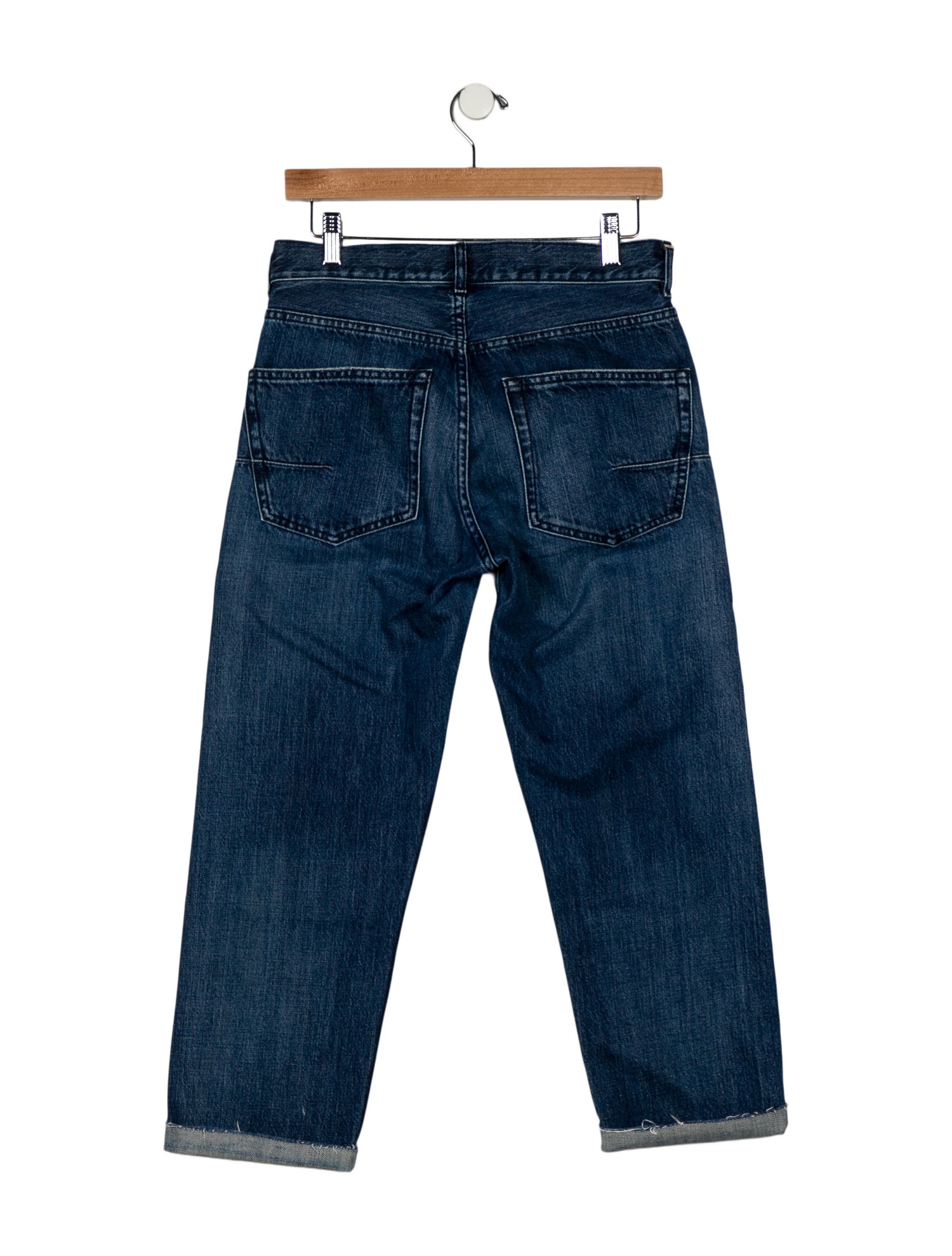 Christian Dior Mid-Rise Straight Leg Jeans