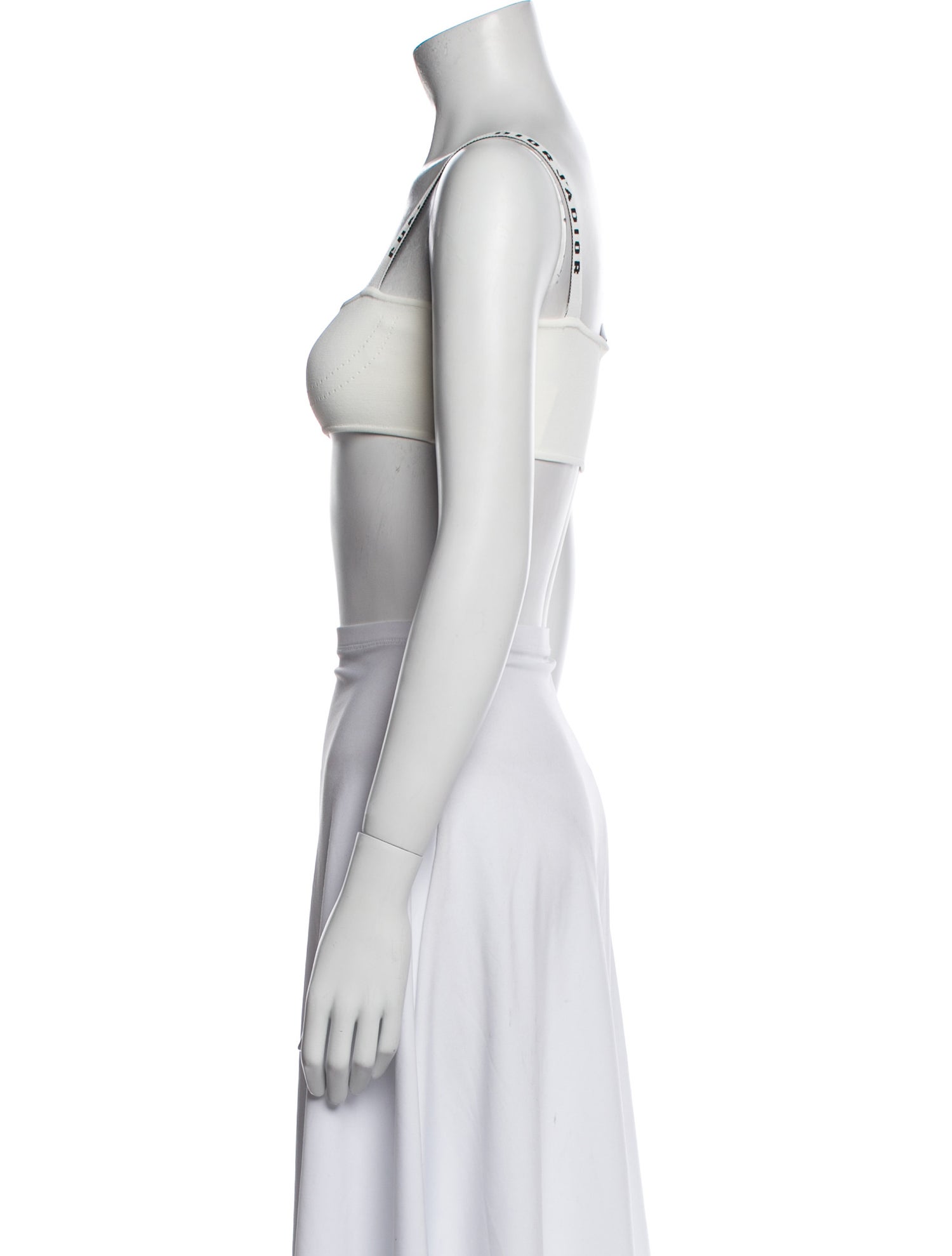 Christian Dior 2018 Square Neckline Crop Top