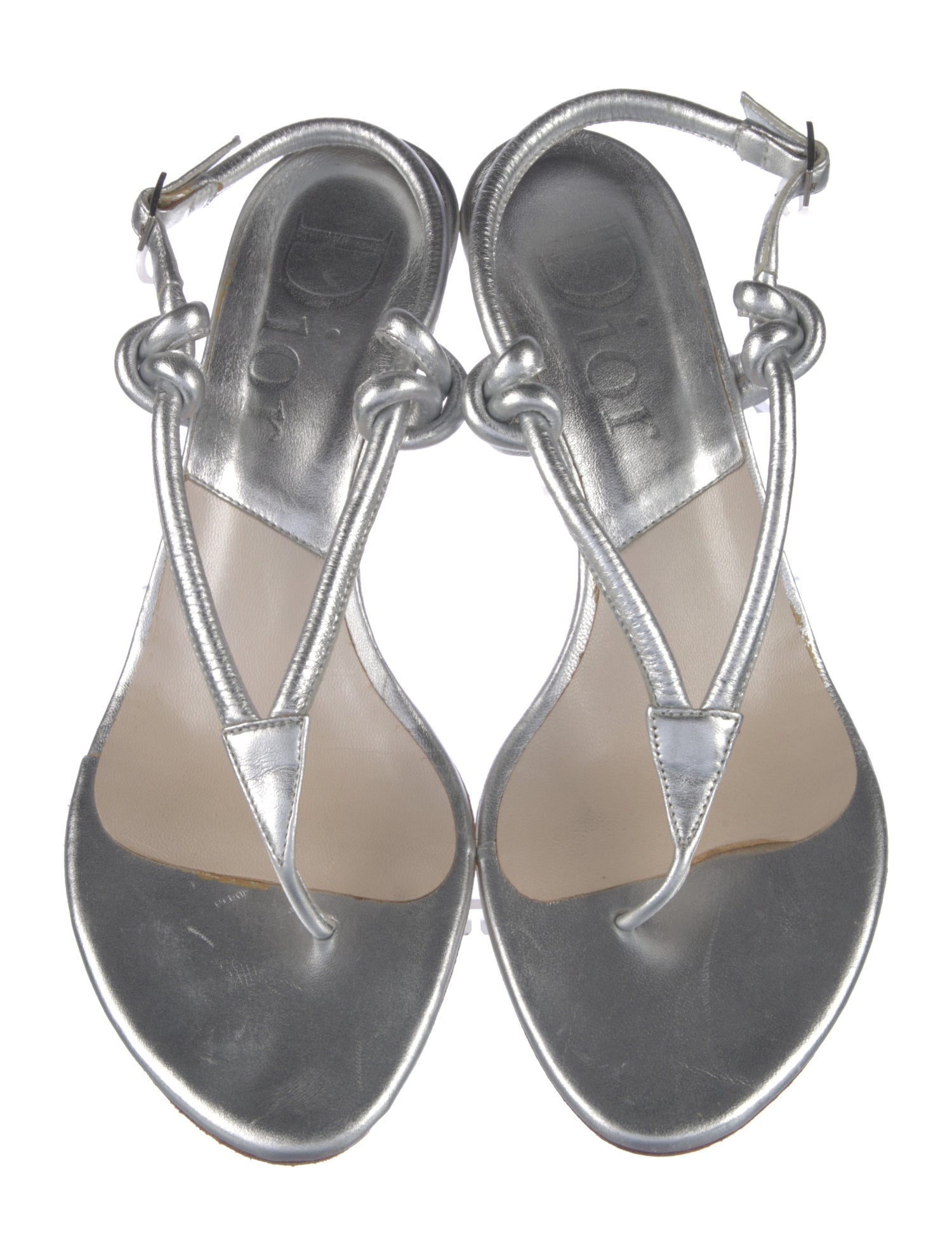 Leather Slingback Sandals