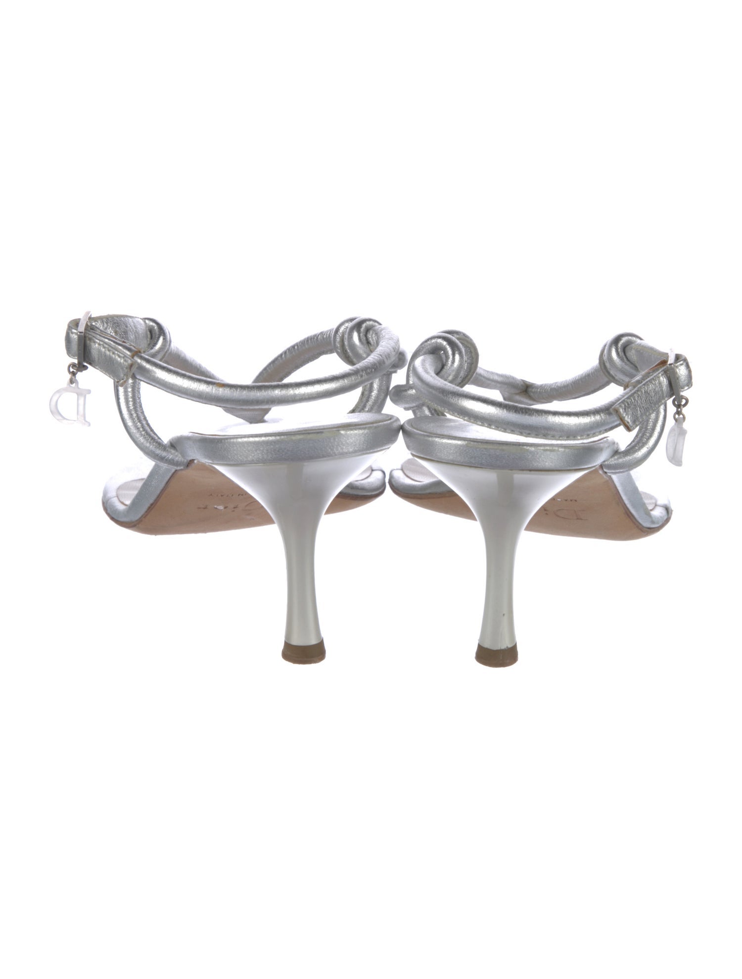 Leather Slingback Sandals