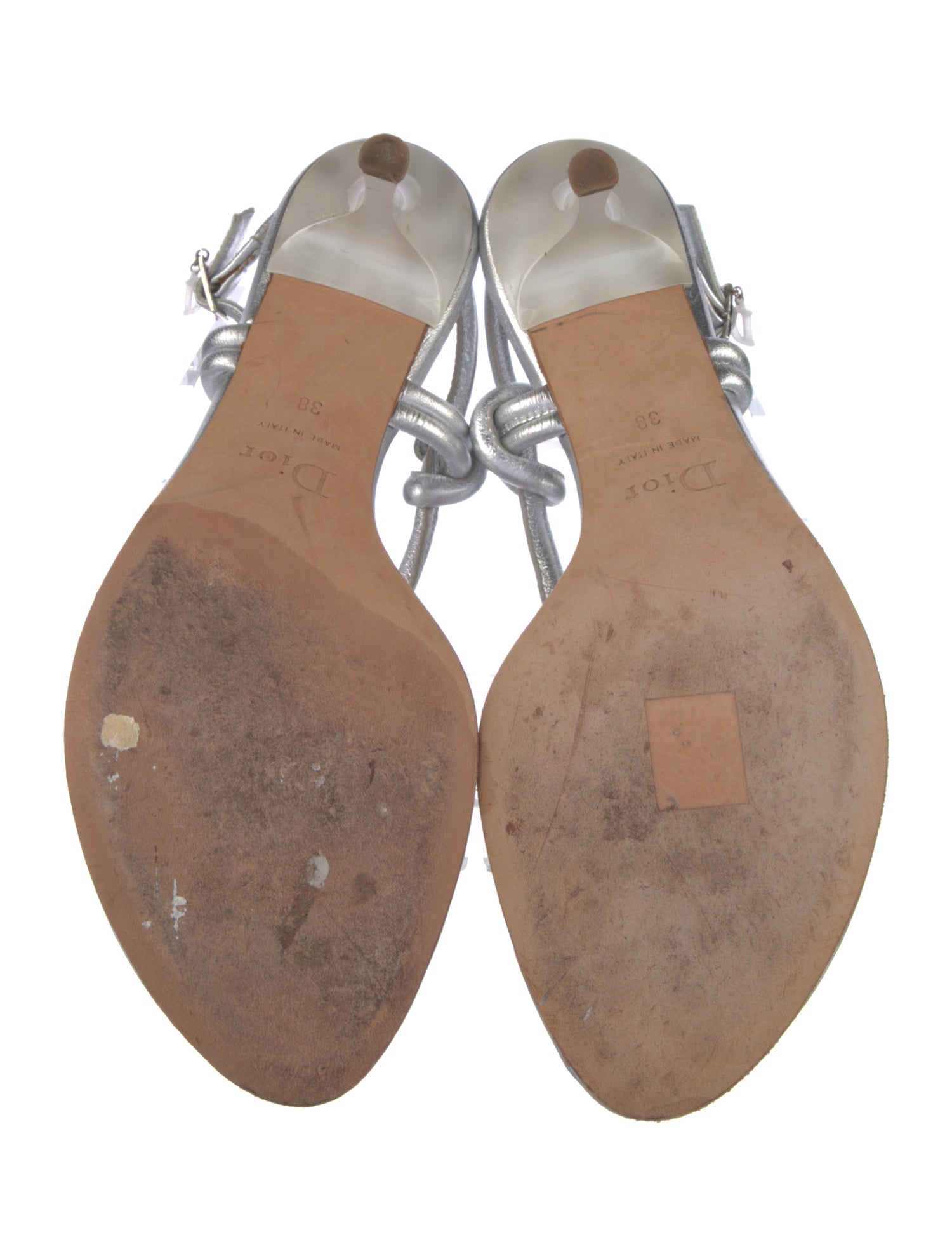 Leather Slingback Sandals