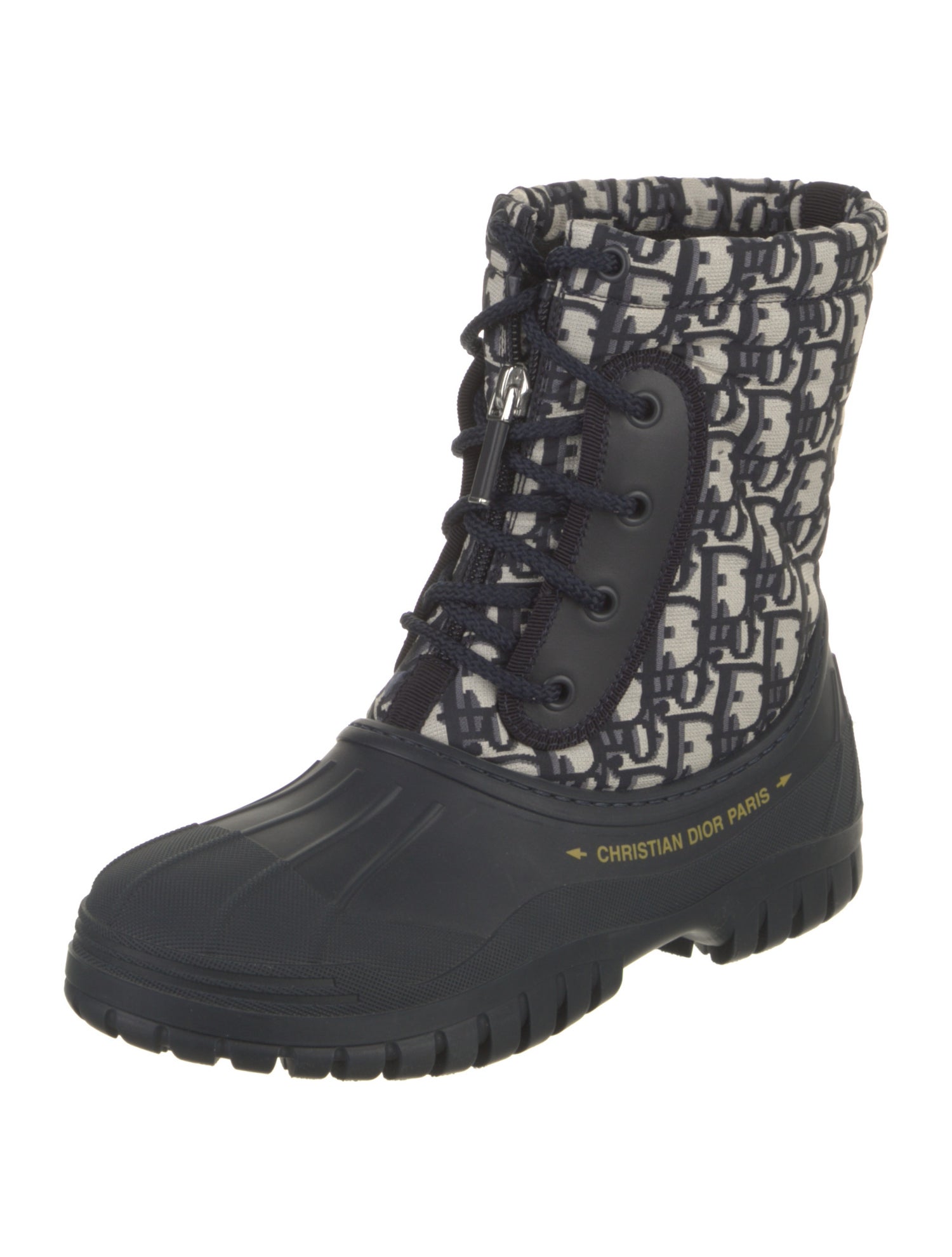 Christian Dior Rubber Printed Rain Boots