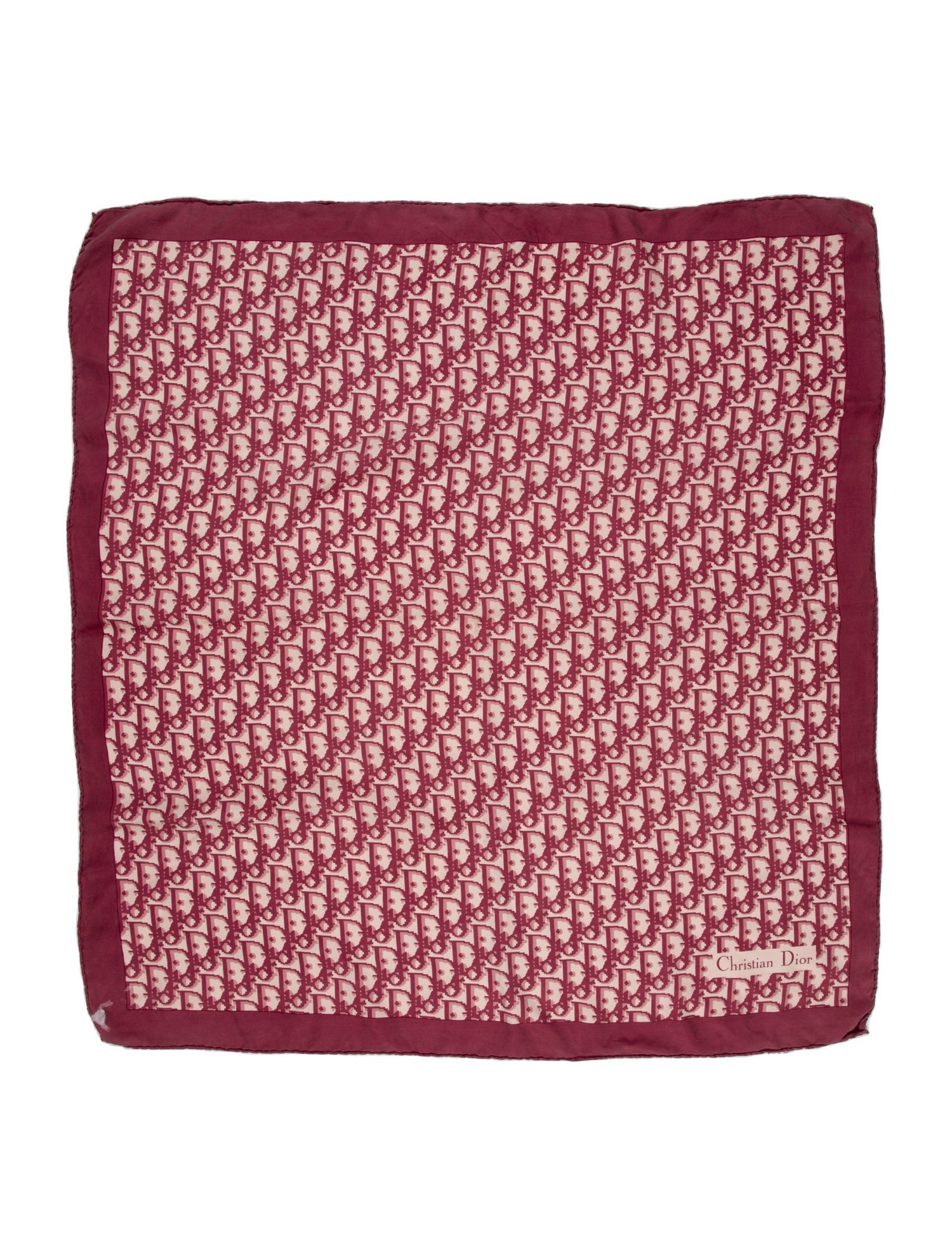 Christian Dior Silk Printed Scarf