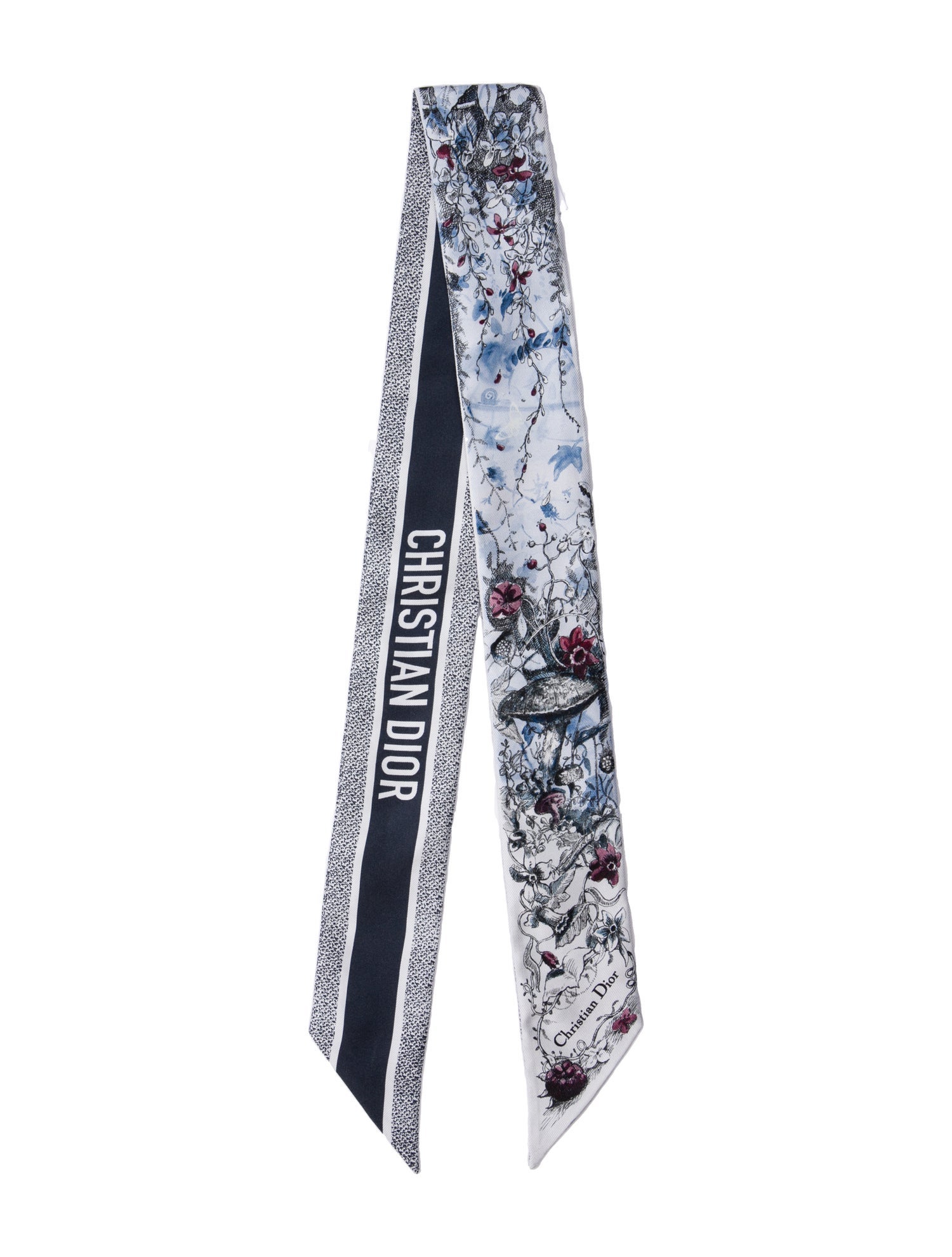 Christian Dior Silk Printed Scarf