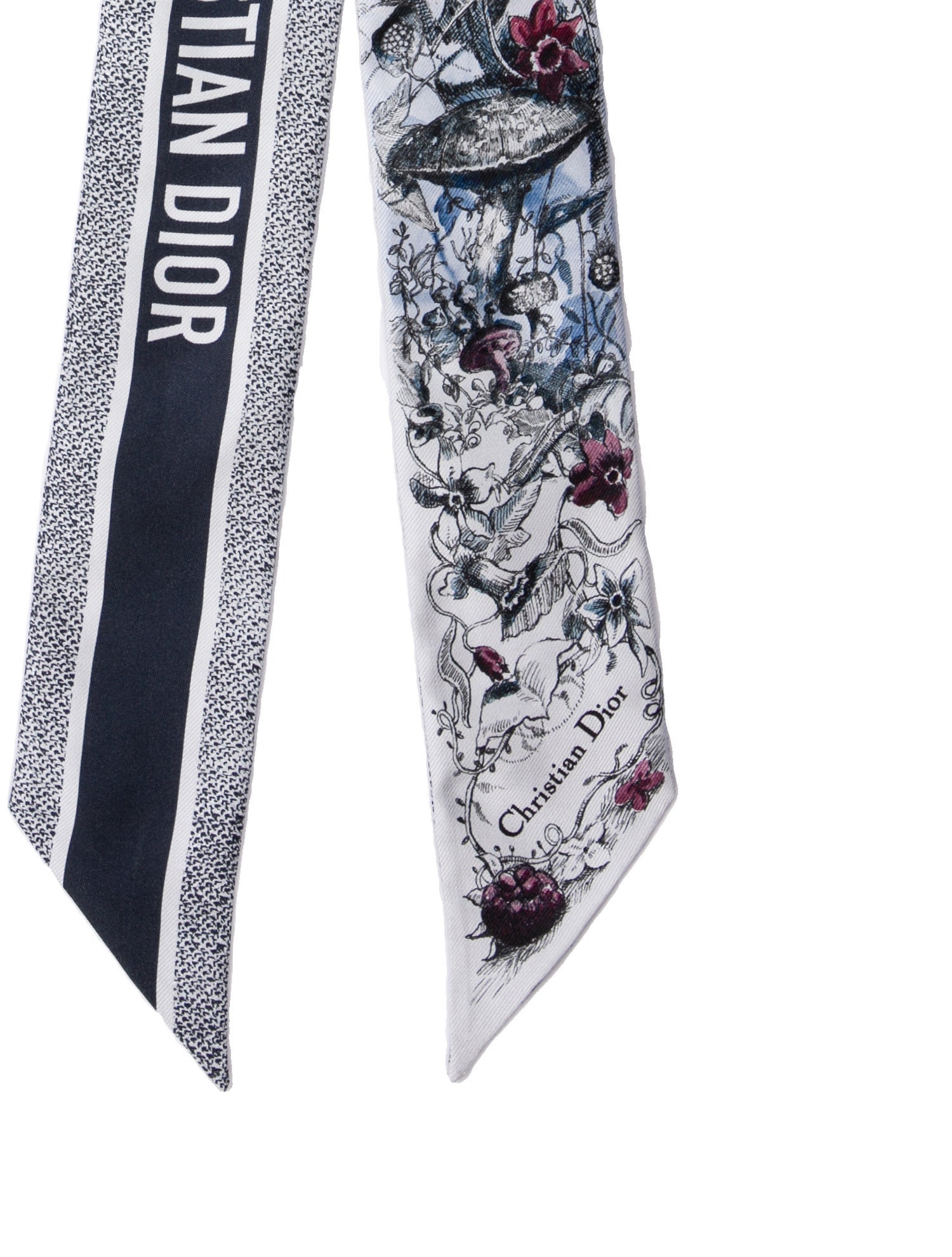 Christian Dior Silk Printed Scarf