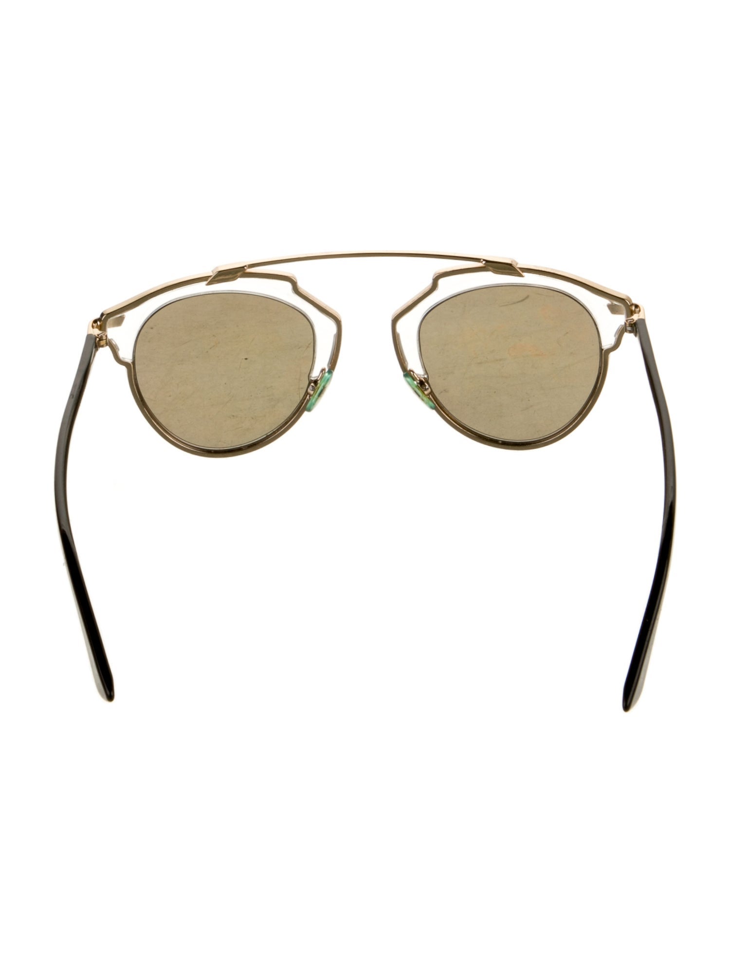 Christian Dior Aviator Mirrored Sunglasses