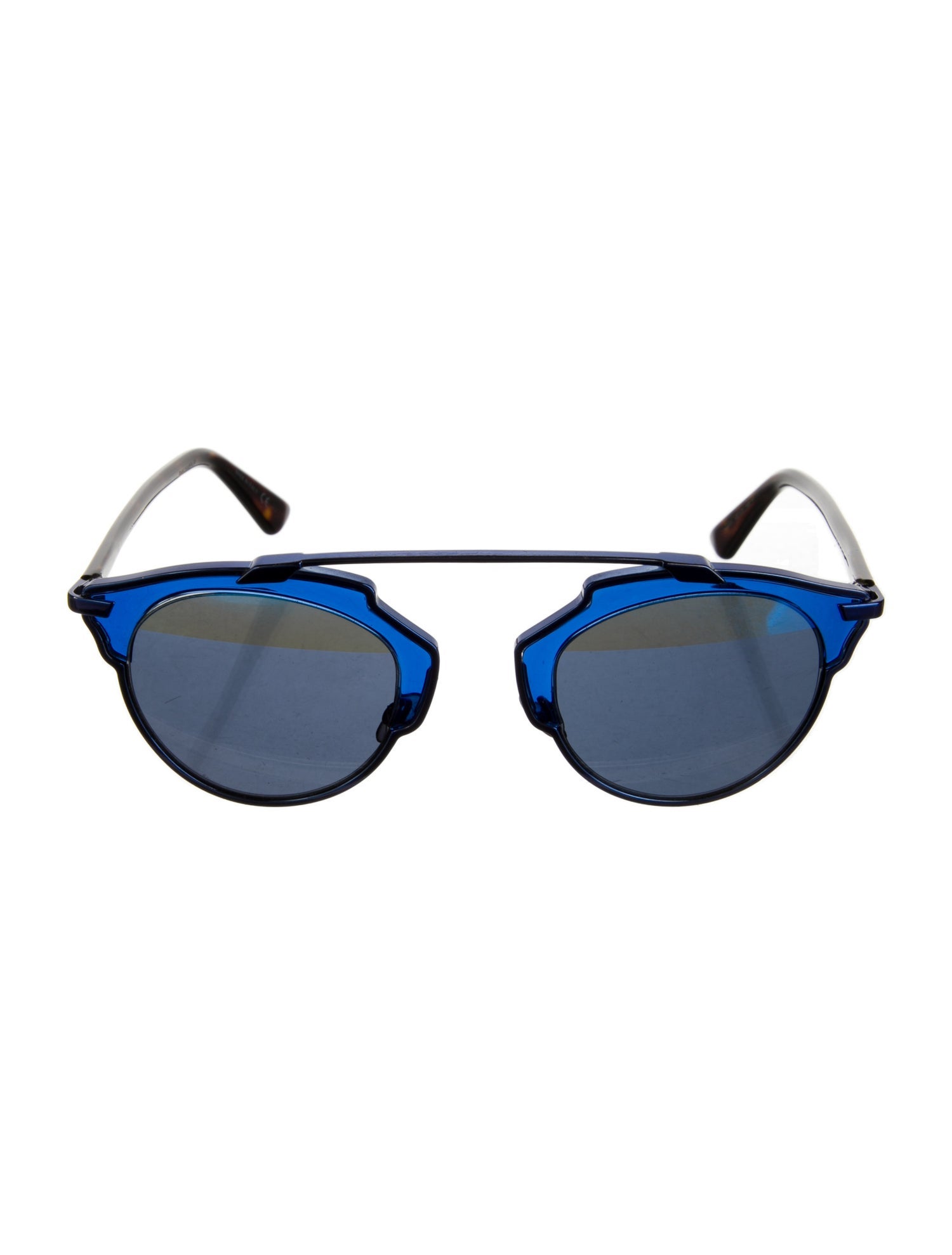 Christian Dior Wayfarer Mirrored Sunglasses