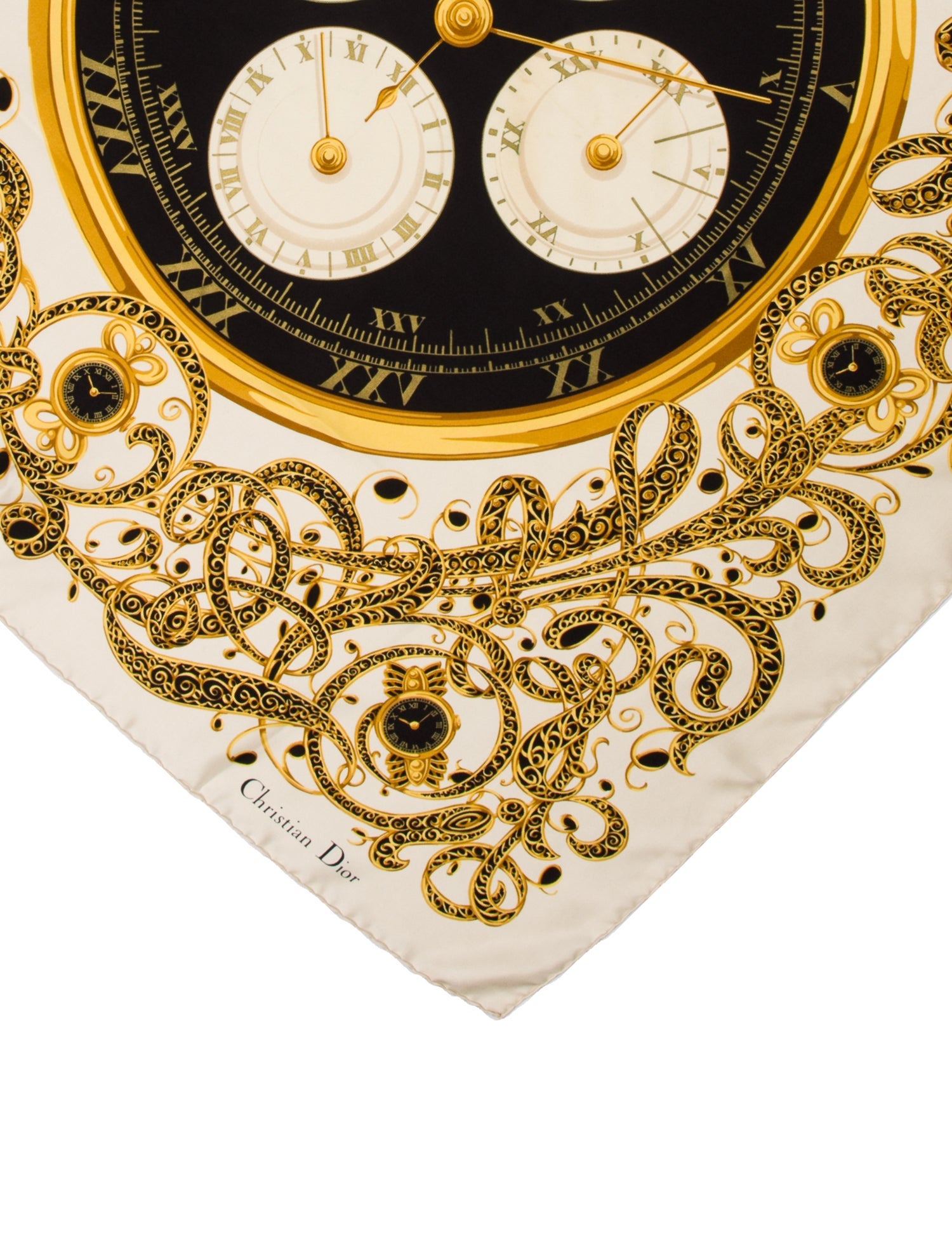 Christian Dior Silk Printed Scarf