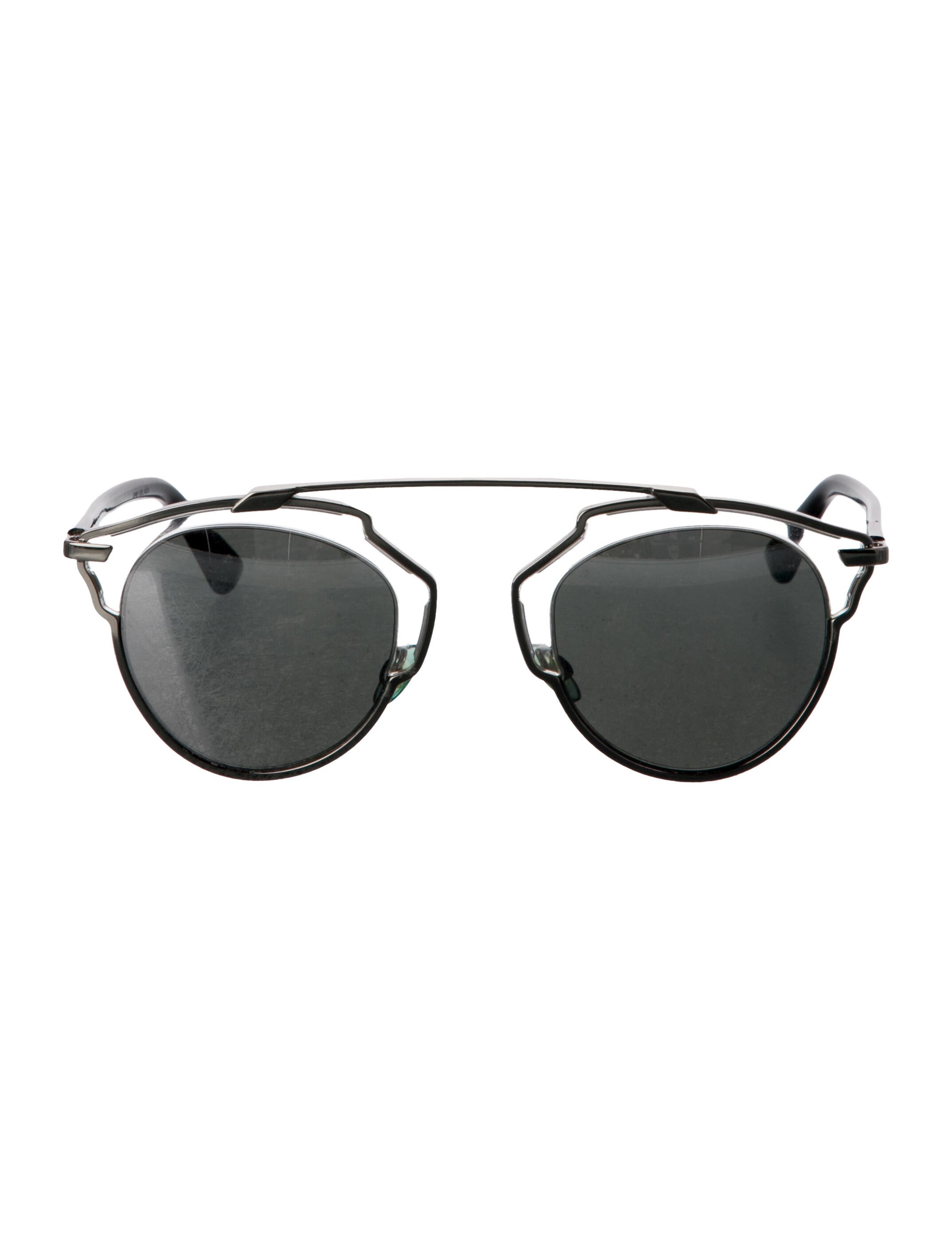 Christian Dior So Real Aviator Sunglasses