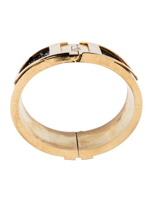 Christian Dior Crystal Hinged Cuff Bracelets CHR55768 The RealReal