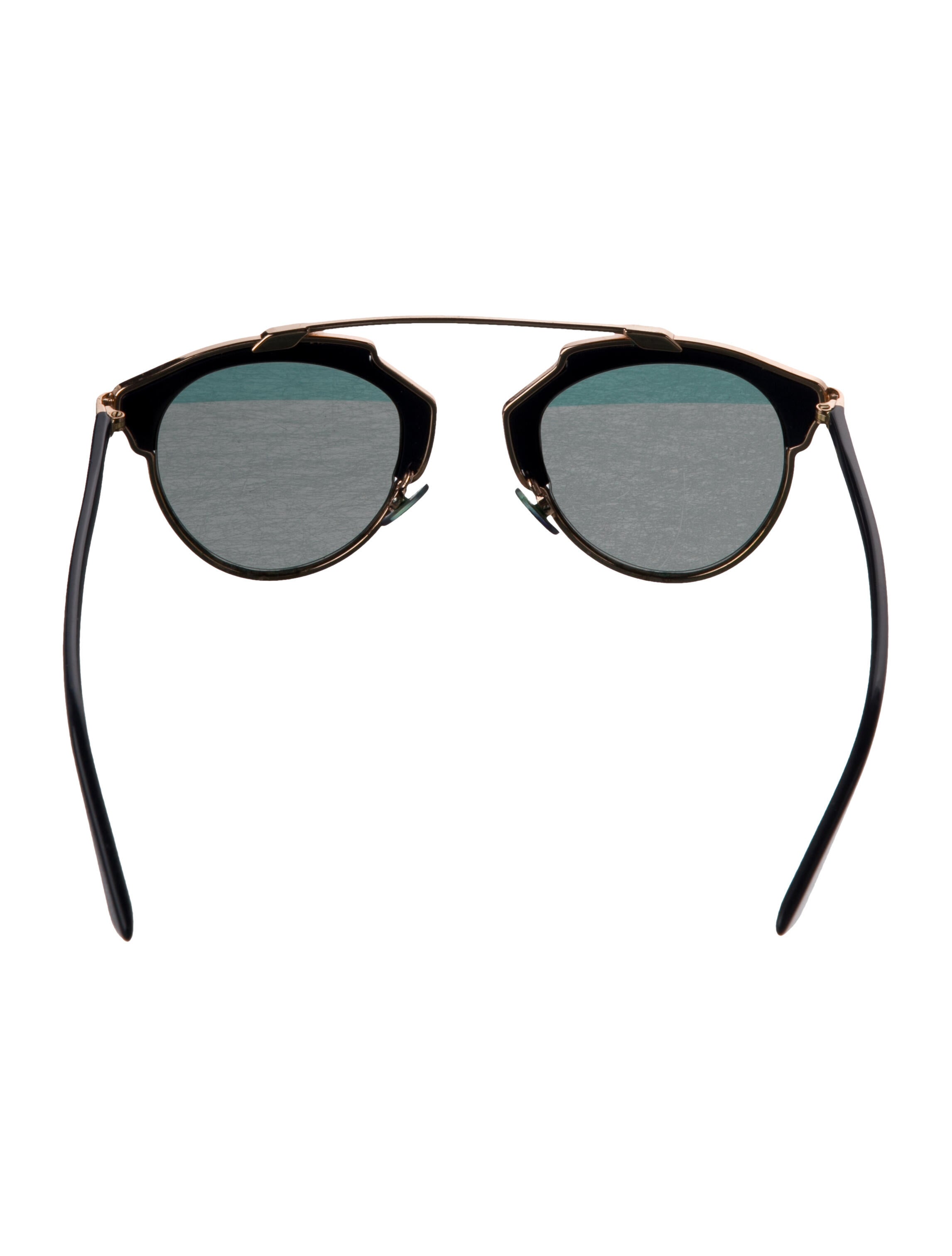 Christian Dior Round Tinted Sunglasses
