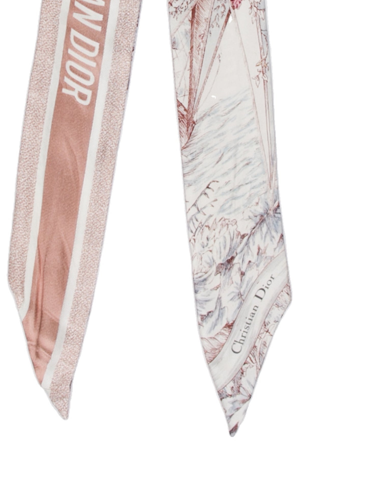 Christian Dior Silk Printed Scarf