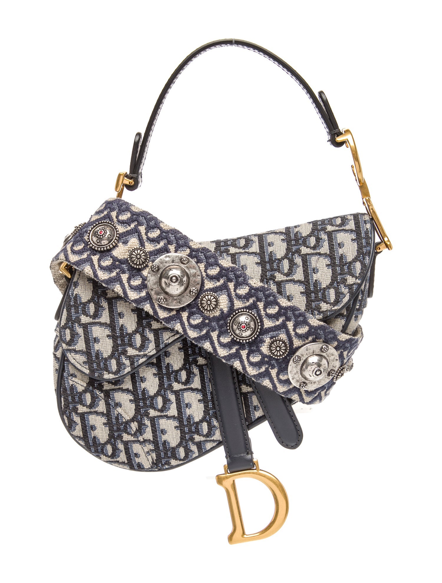 Christian Dior Oblique Jacquard Oblique Saddle