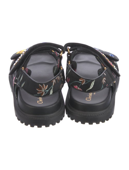 Christian Dior Floral Print Slides