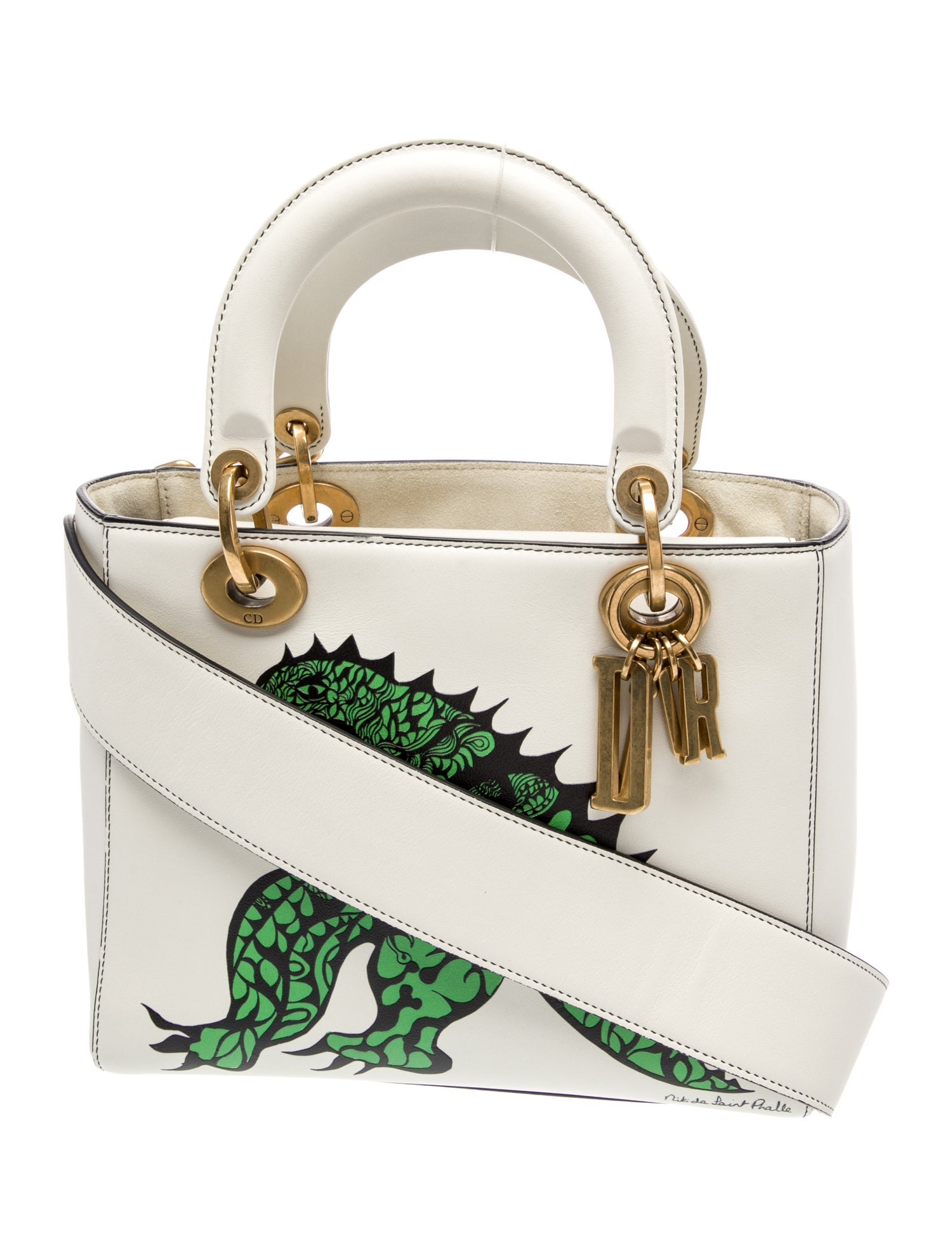 Christian Dior Leather Lady Dior Medium