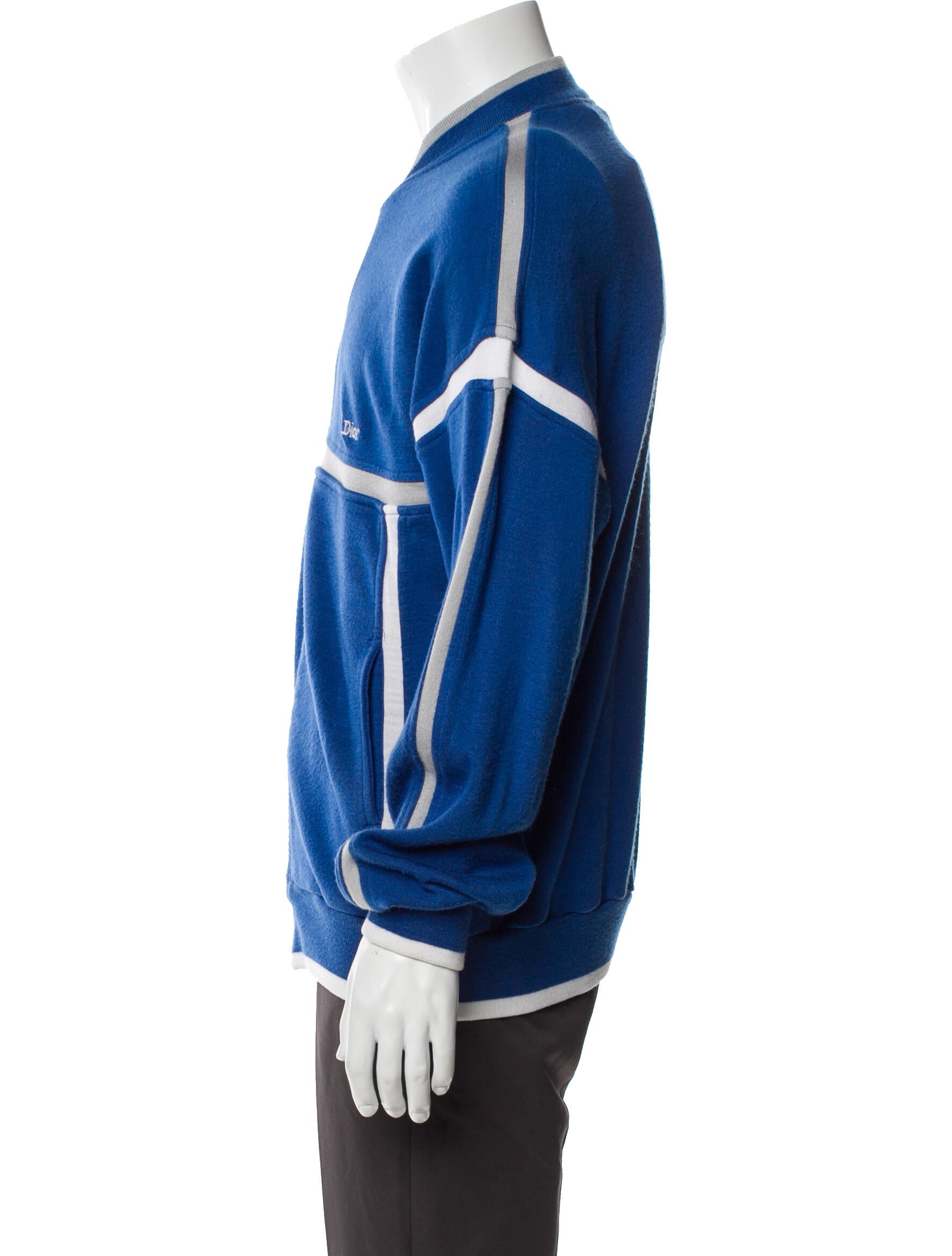 Christian Dior Colorblock Pattern Bomber Jacket