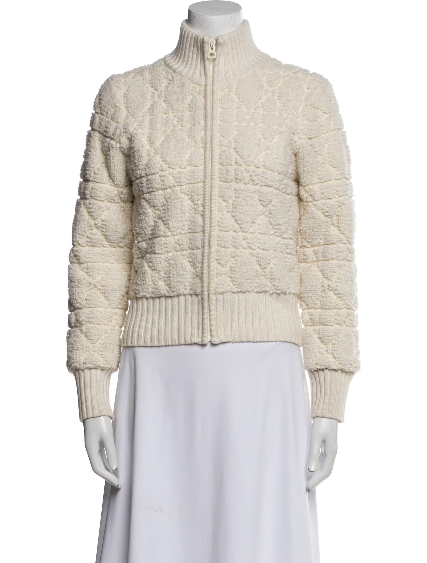 Christian Dior Wool Tweed Pattern Jacket