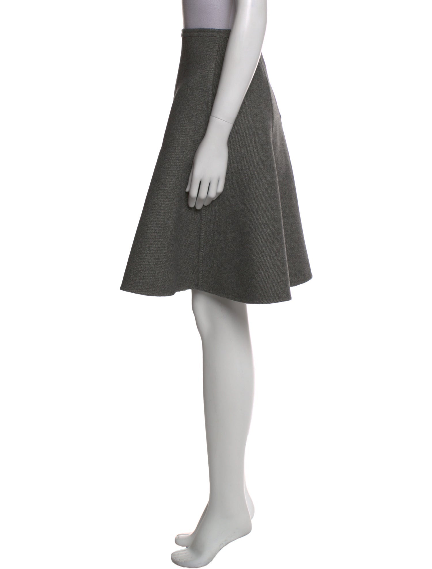Christian Dior Wool Knee-Length Skirt