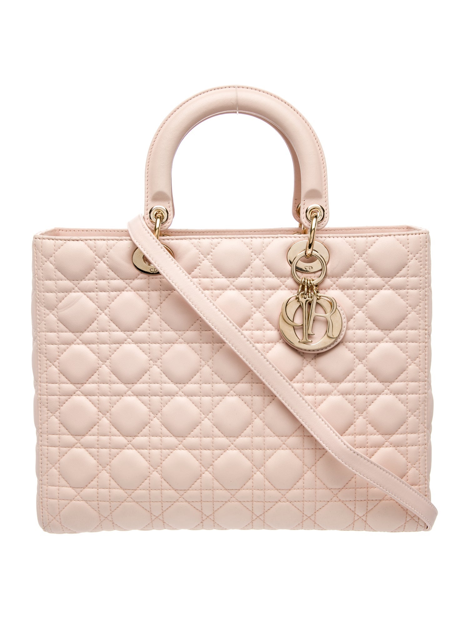 Christian Dior Cannage Lady Dior Large Vintage