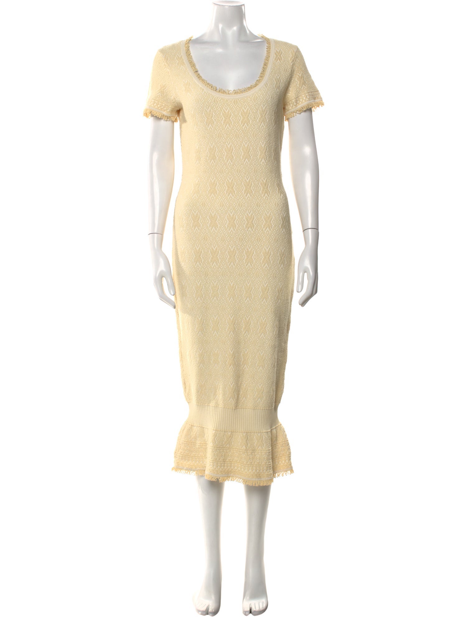 Christian Dior Vintage Midi Length Dress