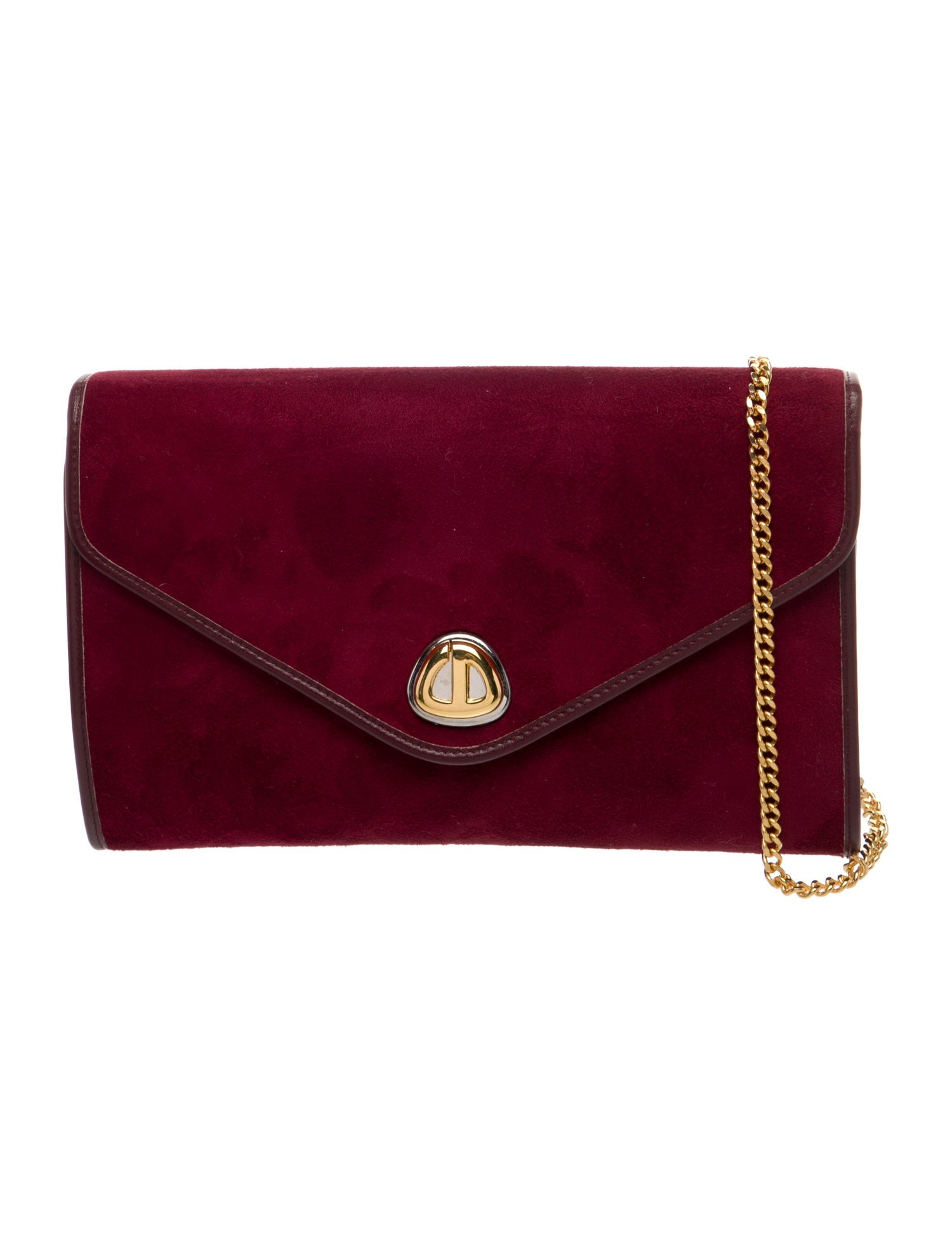 Christian Dior Suede Shoulder Bag Vintage